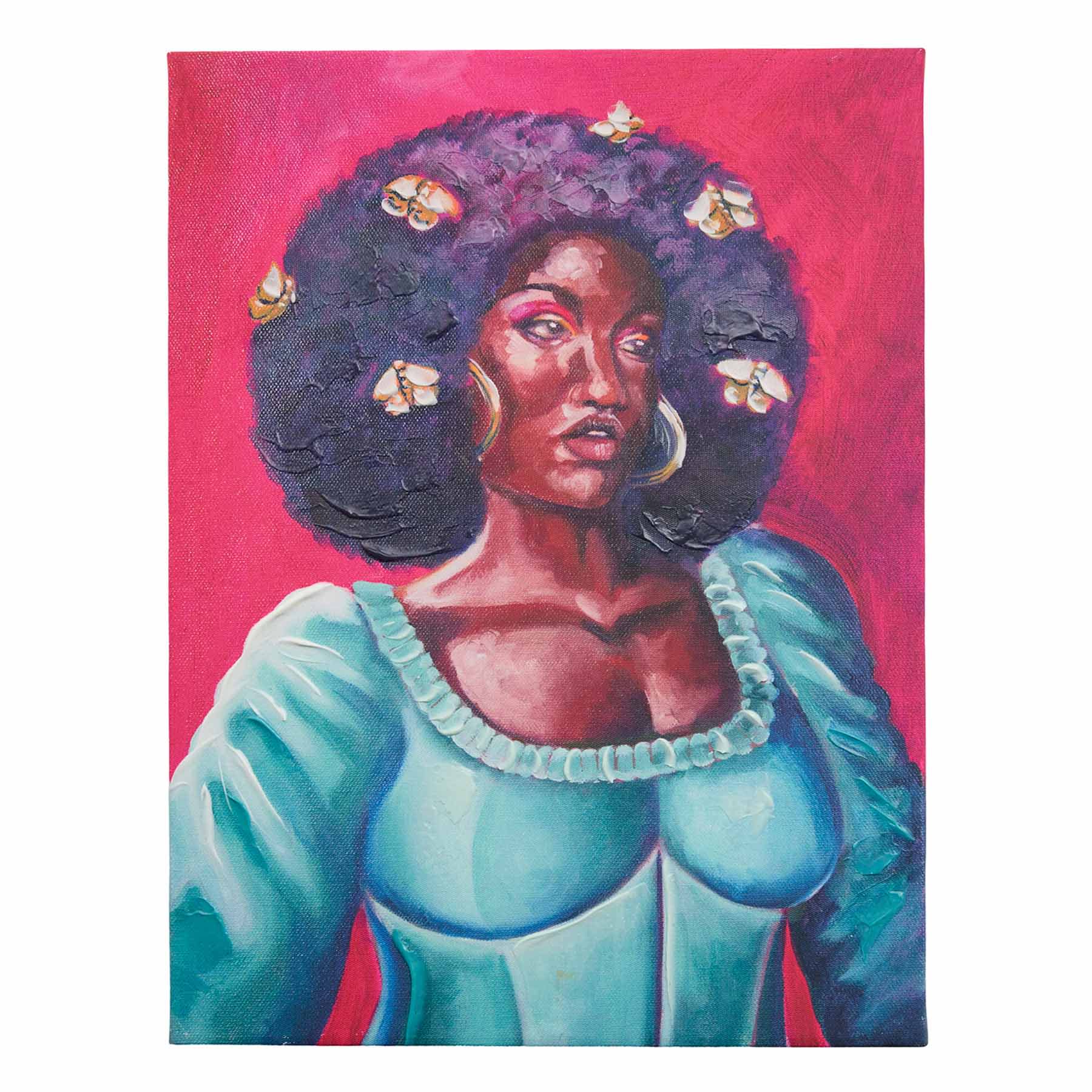 SCAD Queen Of Our Age Canvas Wall Art, 12x16