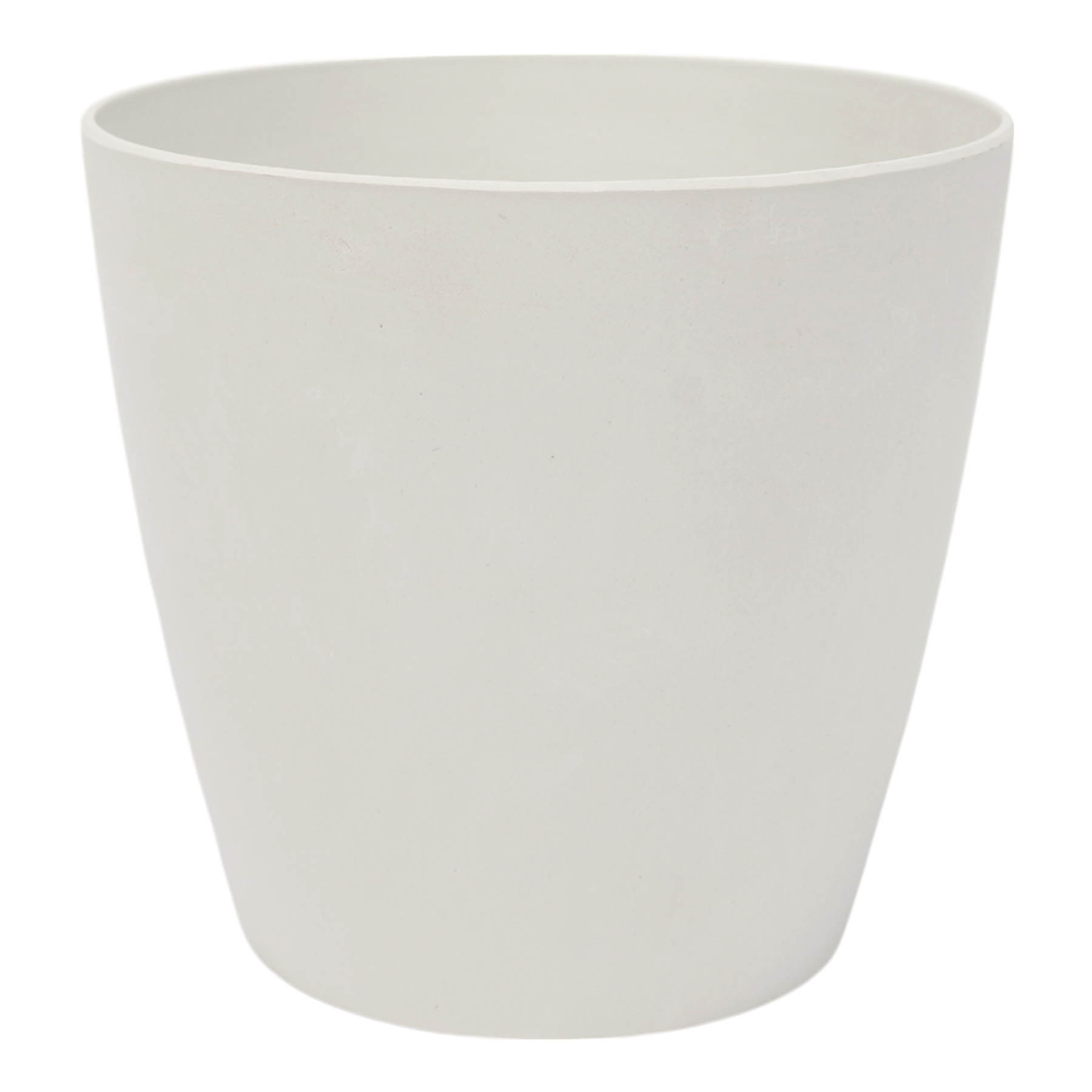 Providence White Shape Outdoor Planter, 4.3"