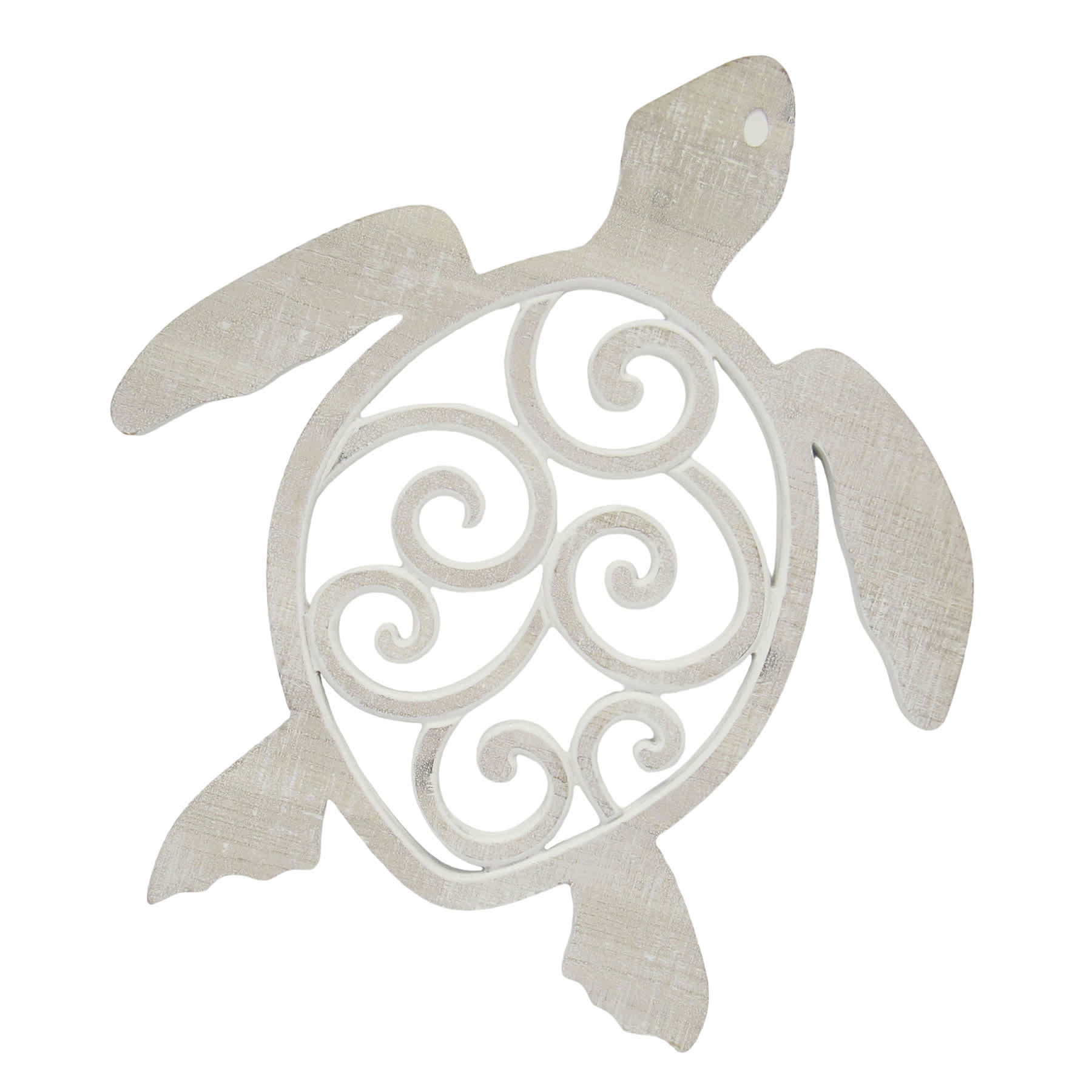 Wood Scrolled Turtle Wall Decor, 24"
