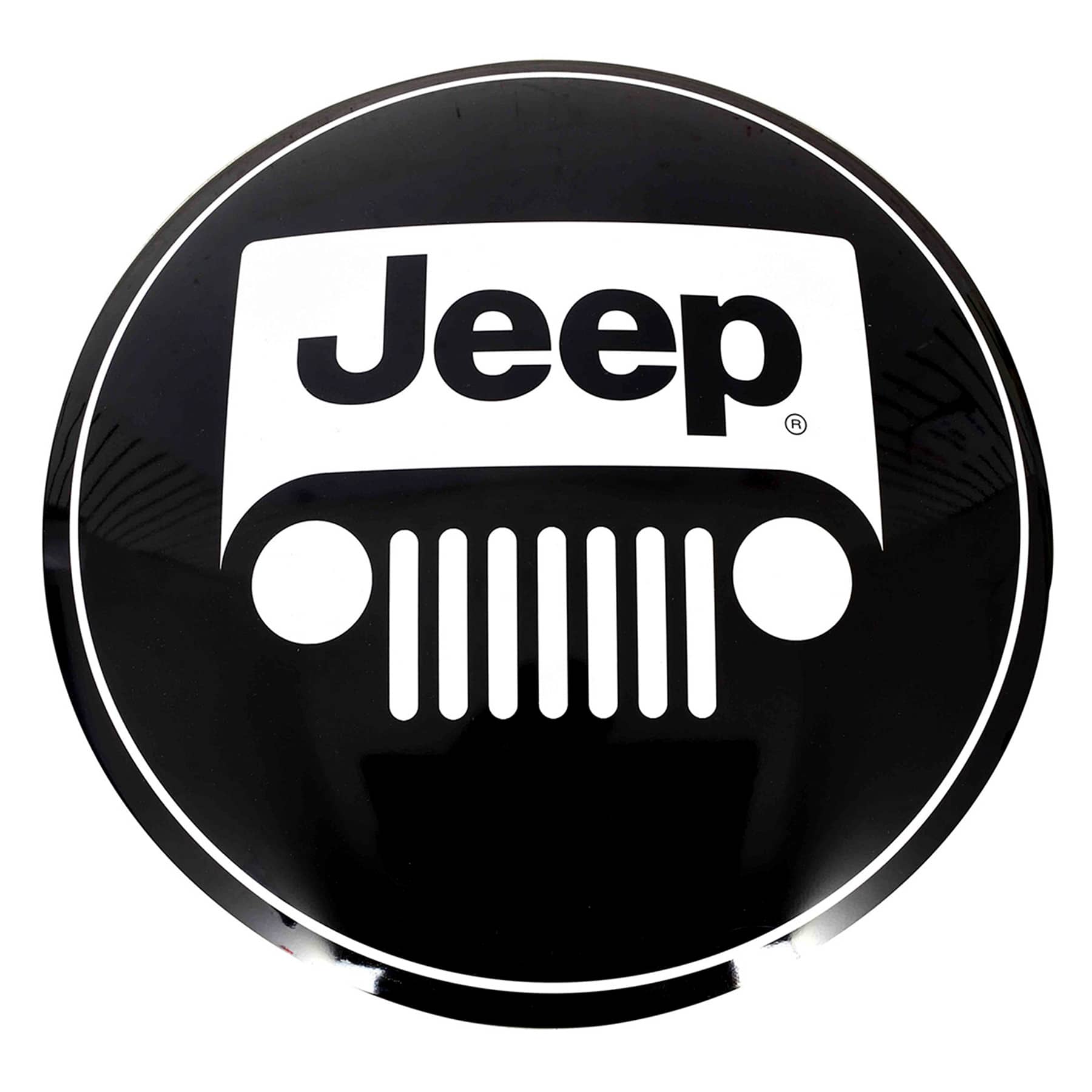 Jeep Metal Sign Wall Art, 15"