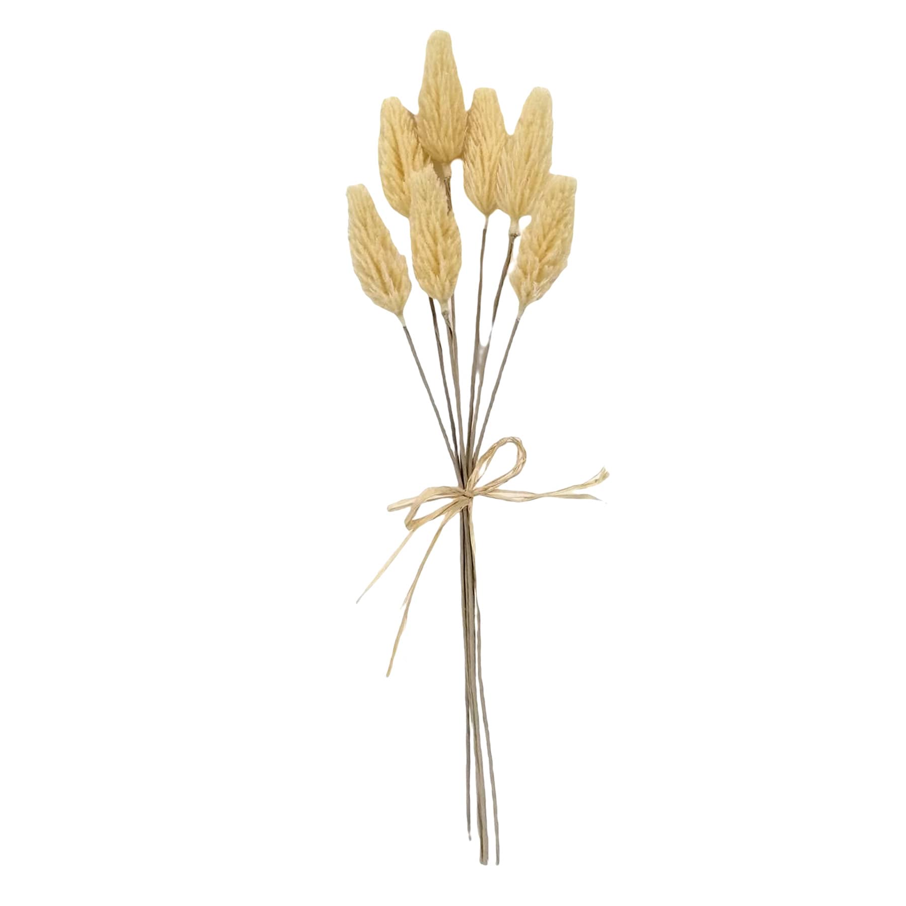 Honeybloom Tan Bunny Tail Bundle, 7"