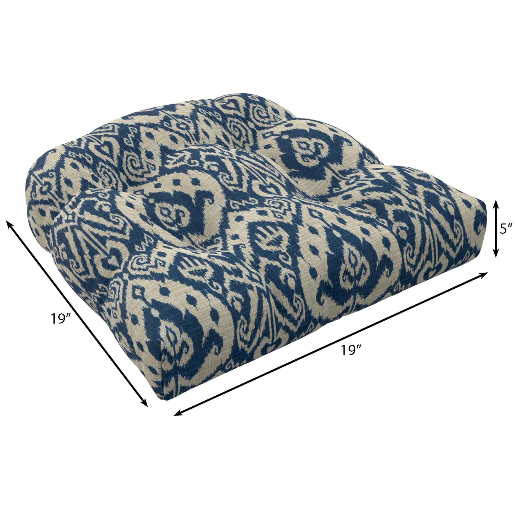 Ashmore Marine Outdoor Wicker Seat Cushion