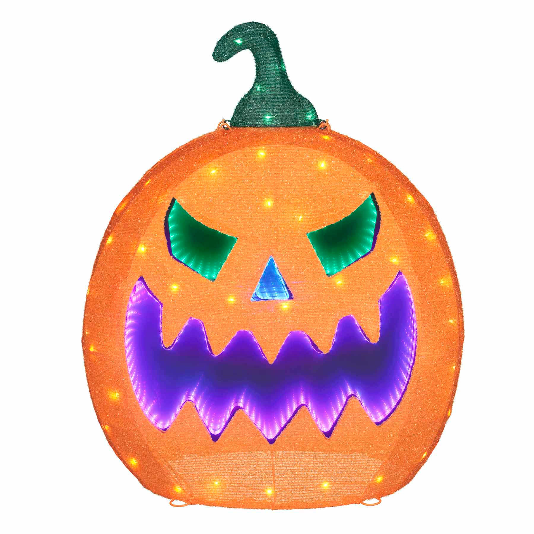 LED Infinity Mirrored Jack-o'-Lantern, 32"