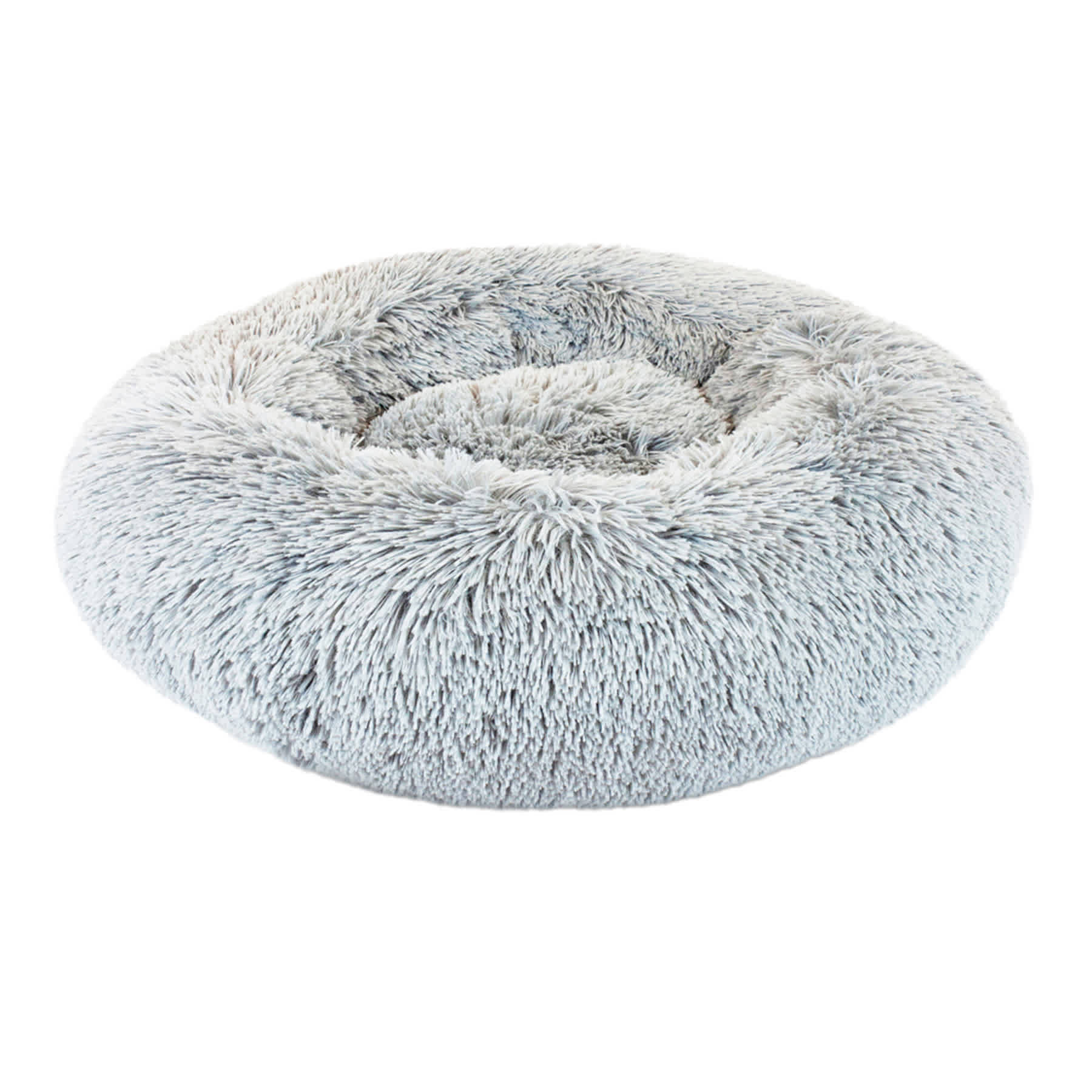 Round Blue Eyelash Pet Cuddler, 23"