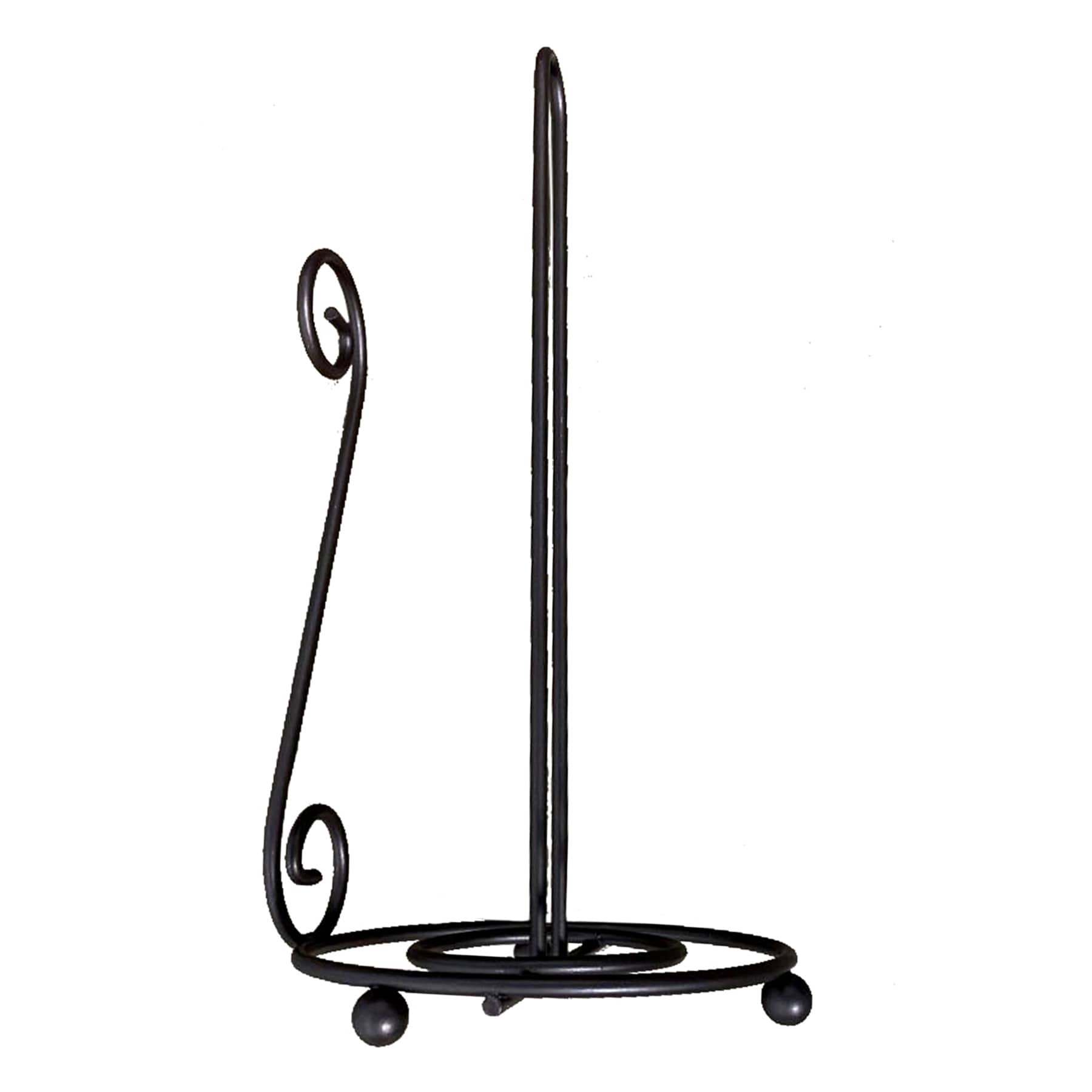 Bronze Metal Scroll Paper Towel Holder