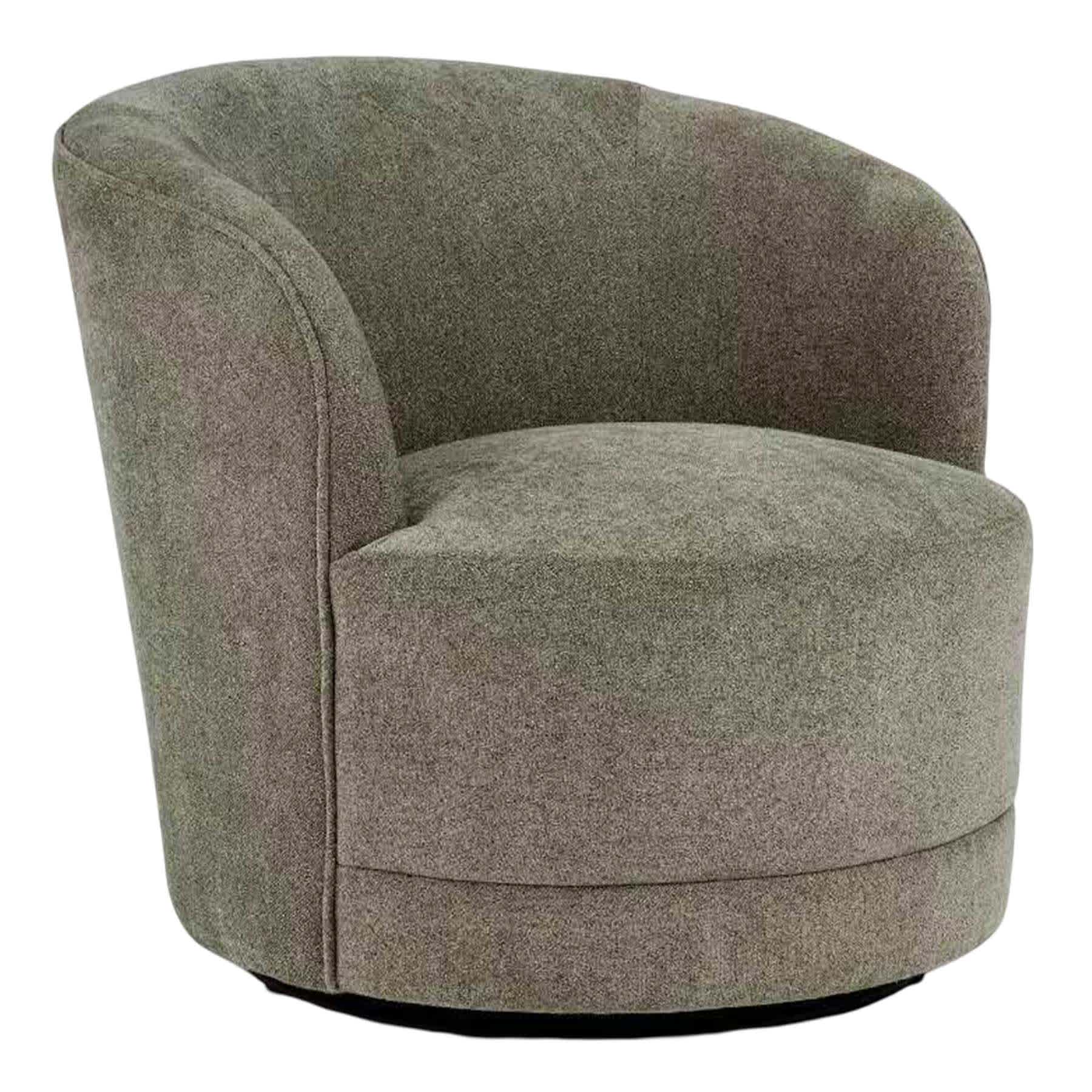 Sawyer Swivel Accent Chair, Moss