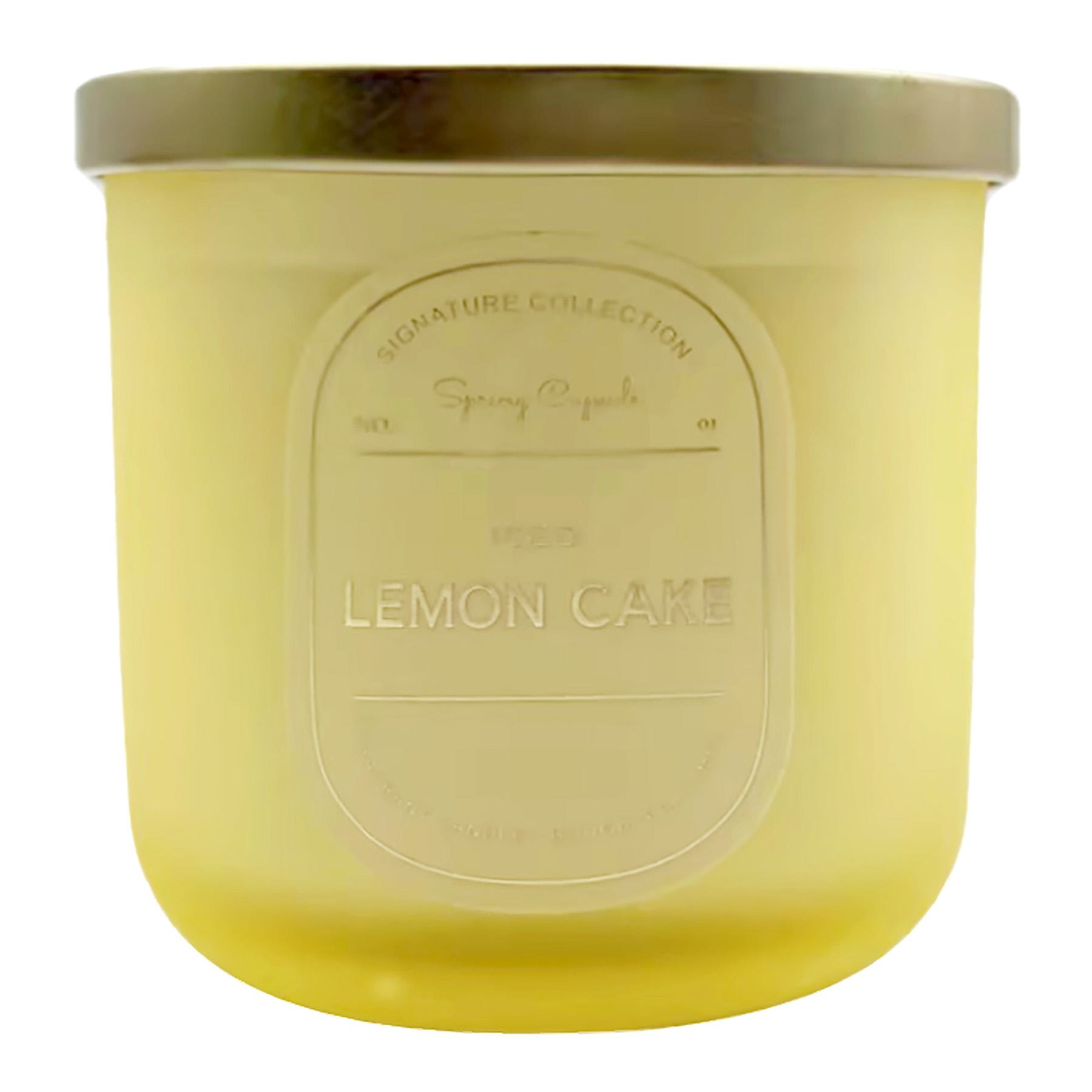 Iced Lemon Cake Scented Jar Candle, 12.5oz
