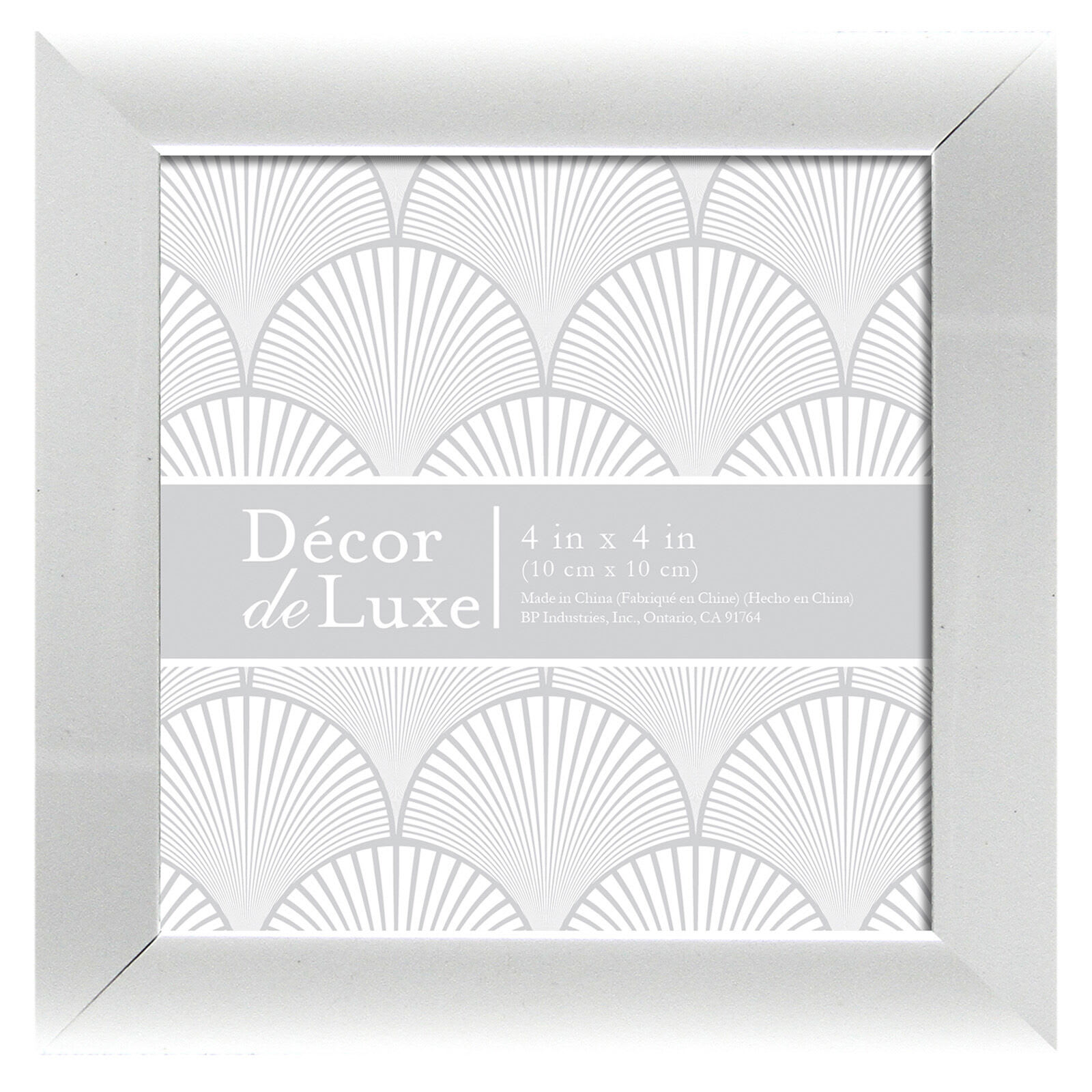 White Tabletop Picture Frame, 4"