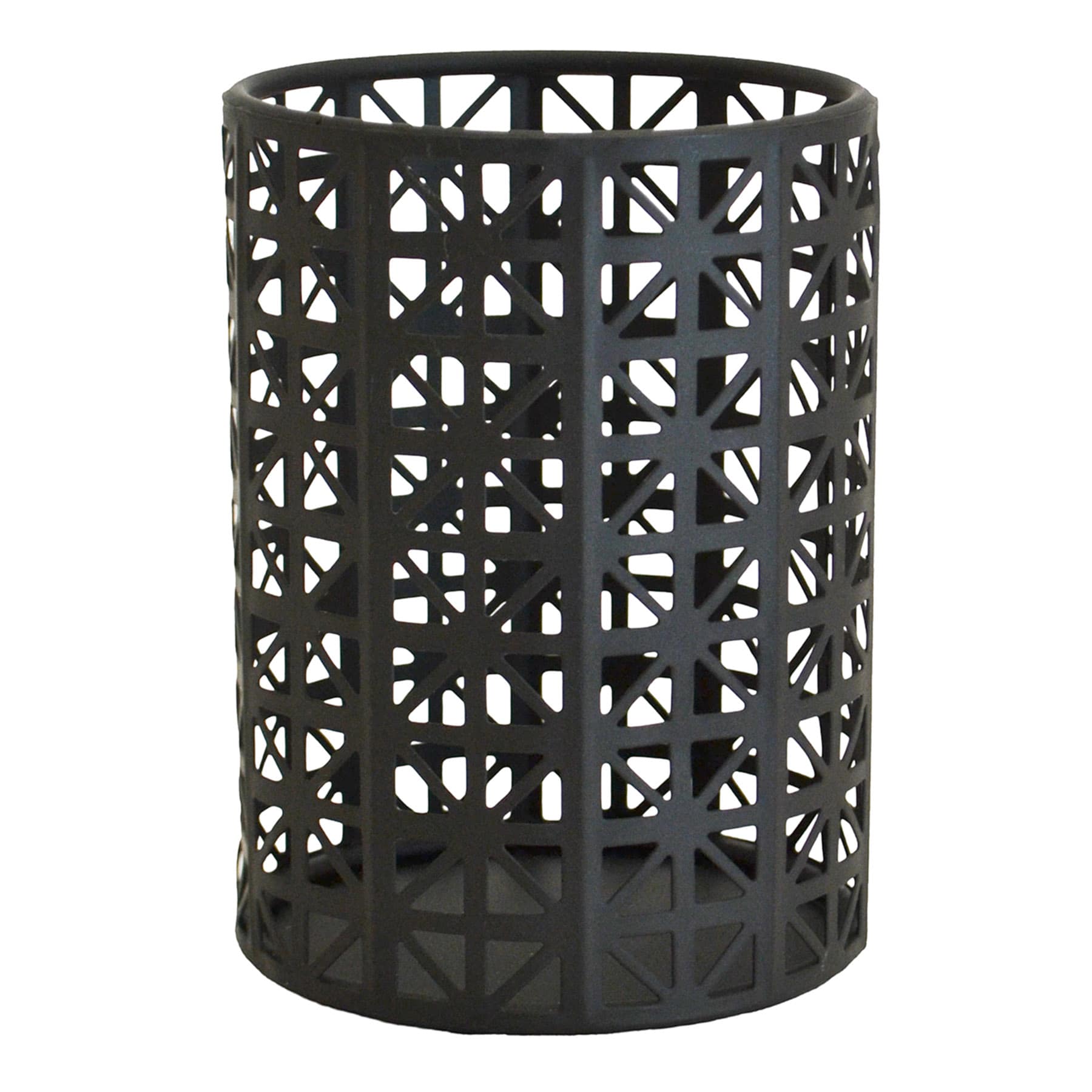 Metrix Black Laser Cut Pencil Cup Holder