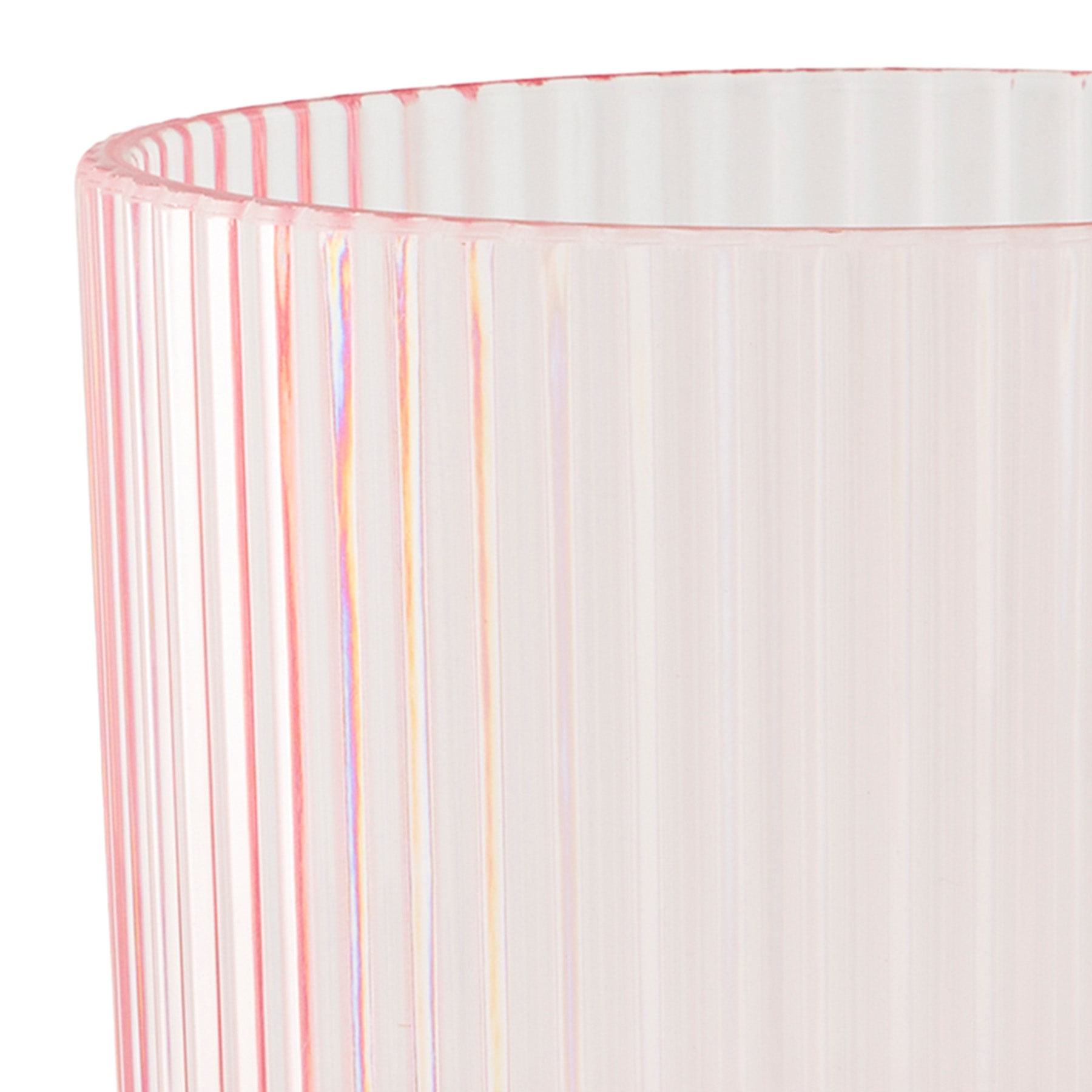 Oh Joy! Pink Double Old Fashioned Glass, 14oz