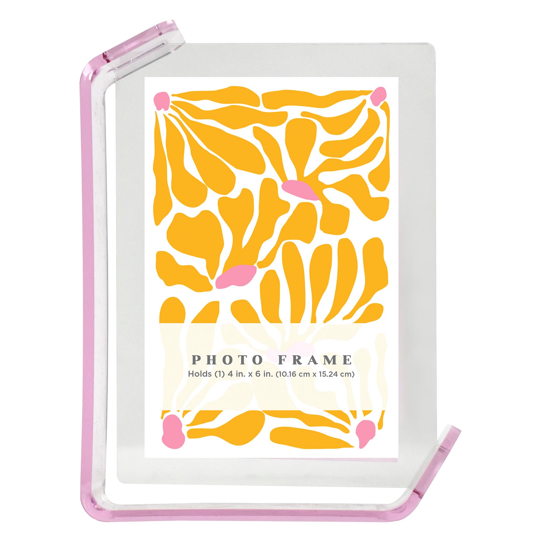 Clear Acrylic Tabletop Frame, 4x6