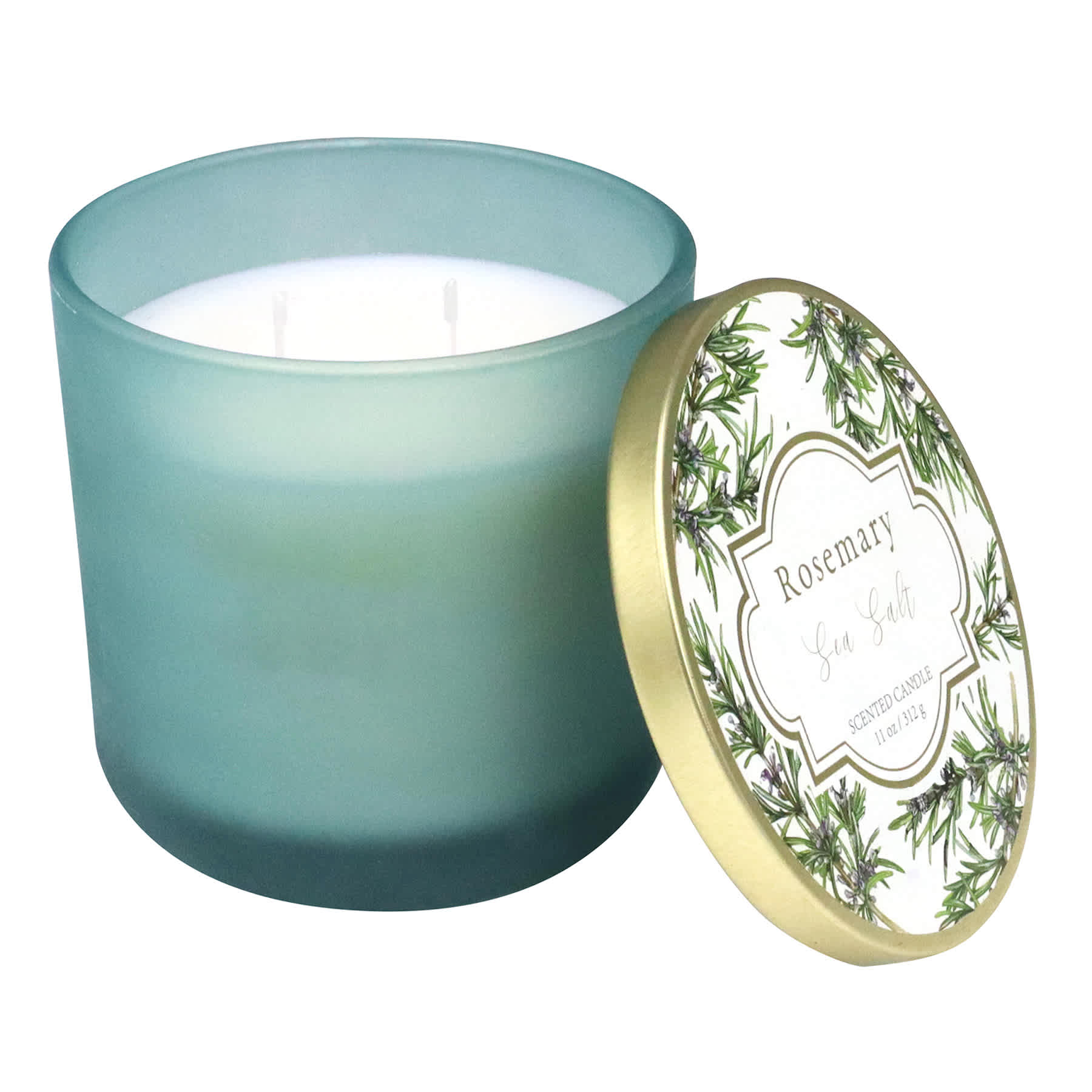 Rosemary Sea Salt Scented Jar Candle, 11oz