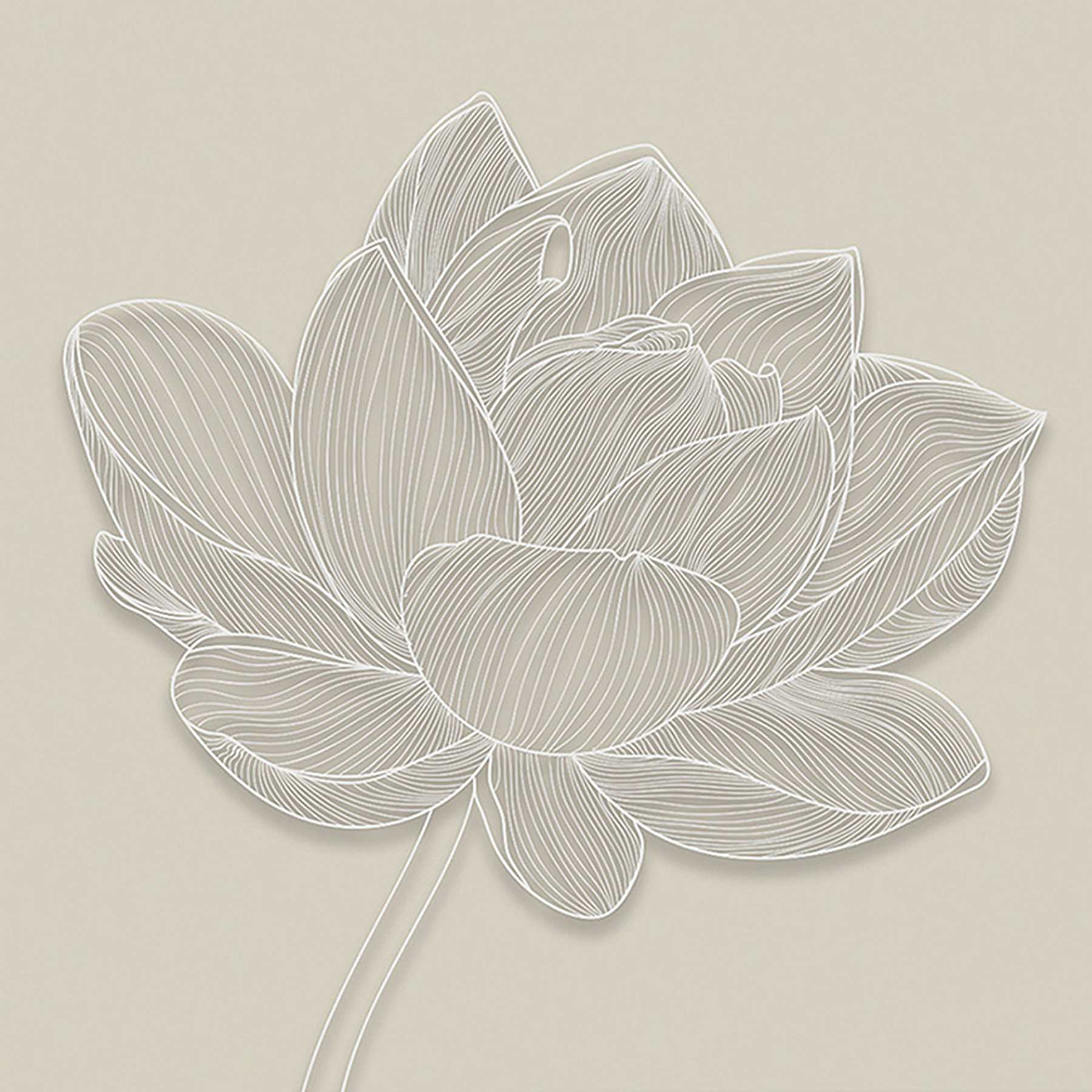 Found & Fable Flower Wall Art, 6"