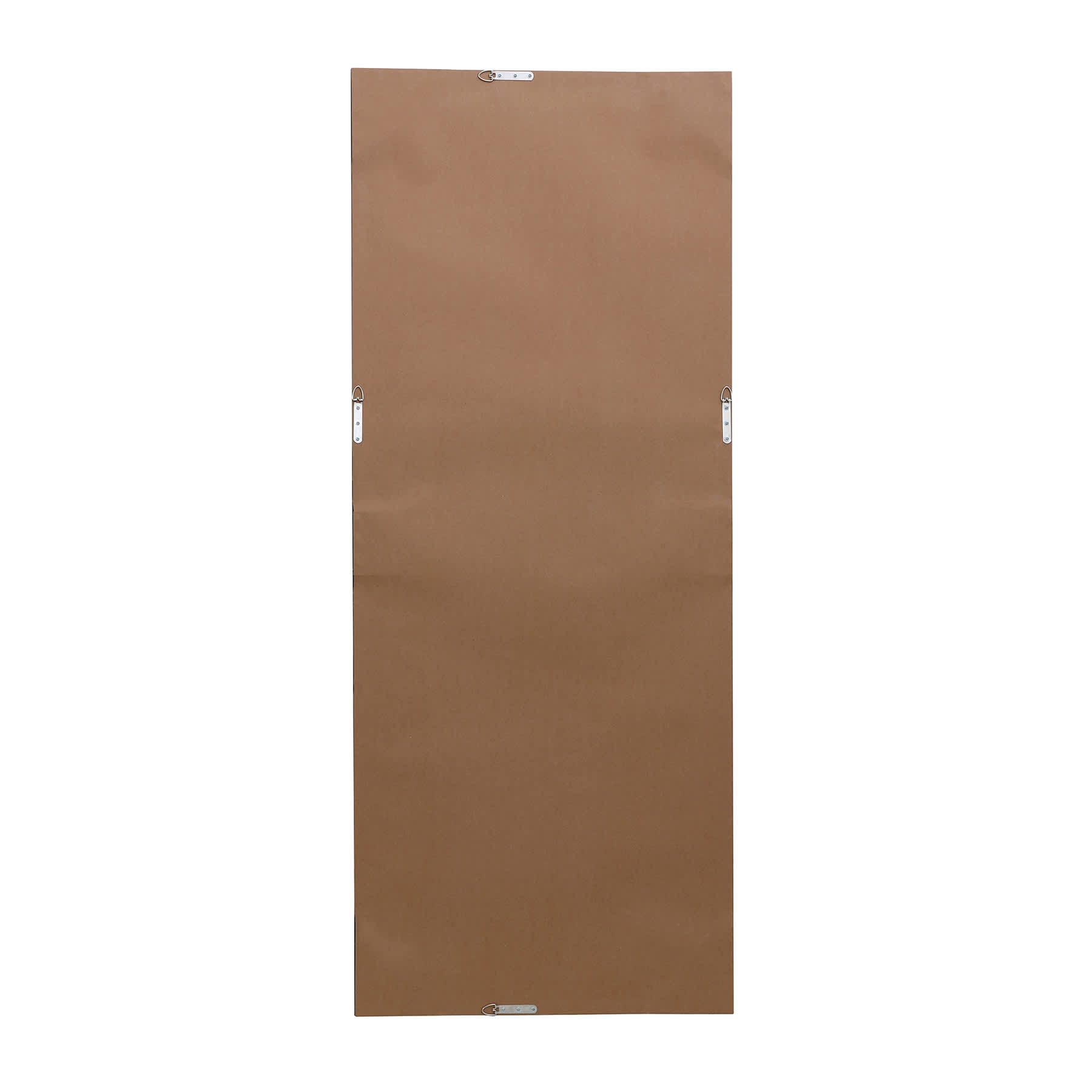 Flat Black Framed Leaner Mirror, 24x58