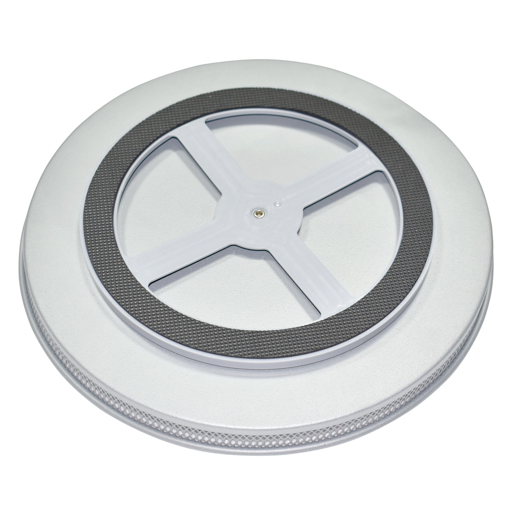 Silver Mesh Metal Turntable, 12"