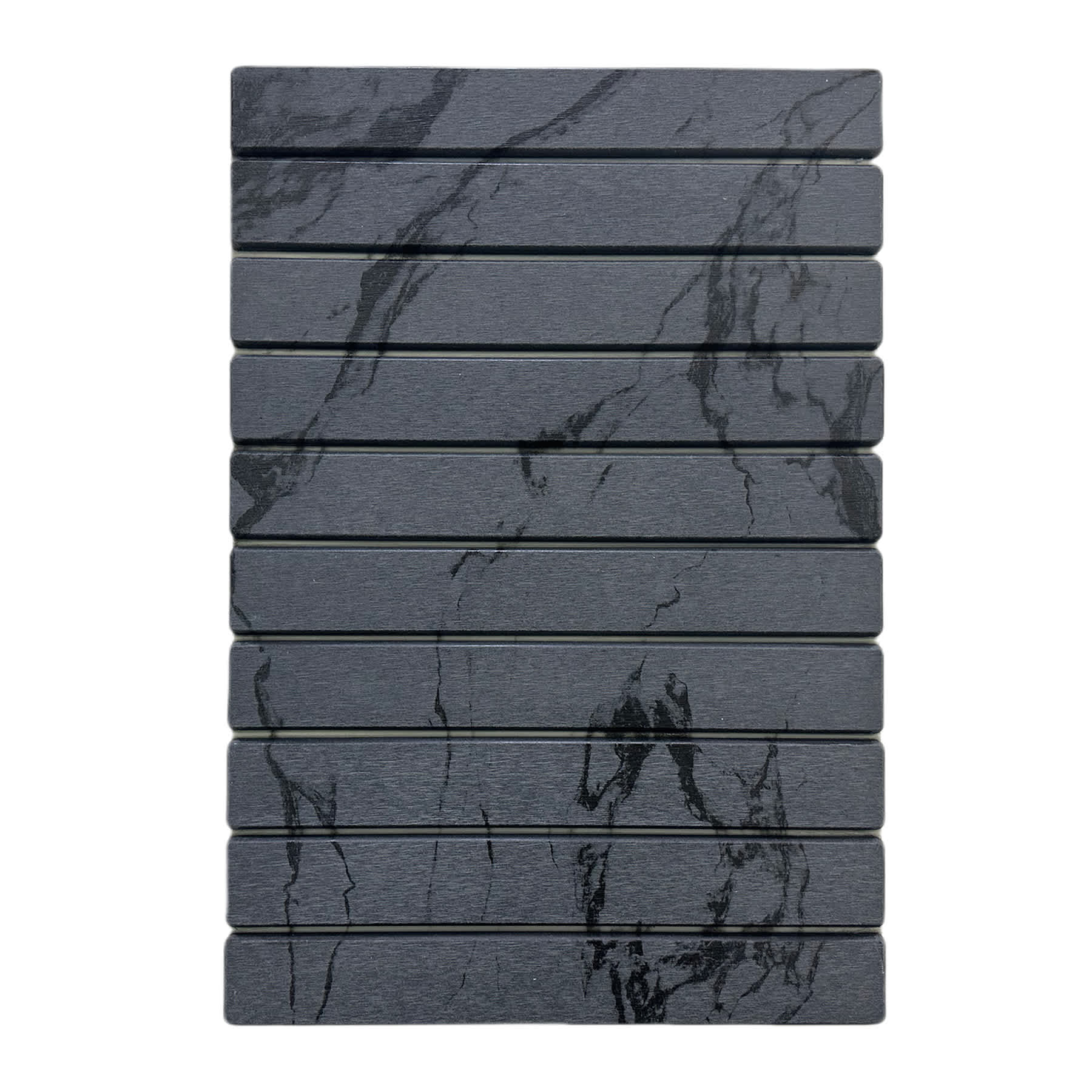 Charcoal Diatomite Stone Bath Mat, 23x15