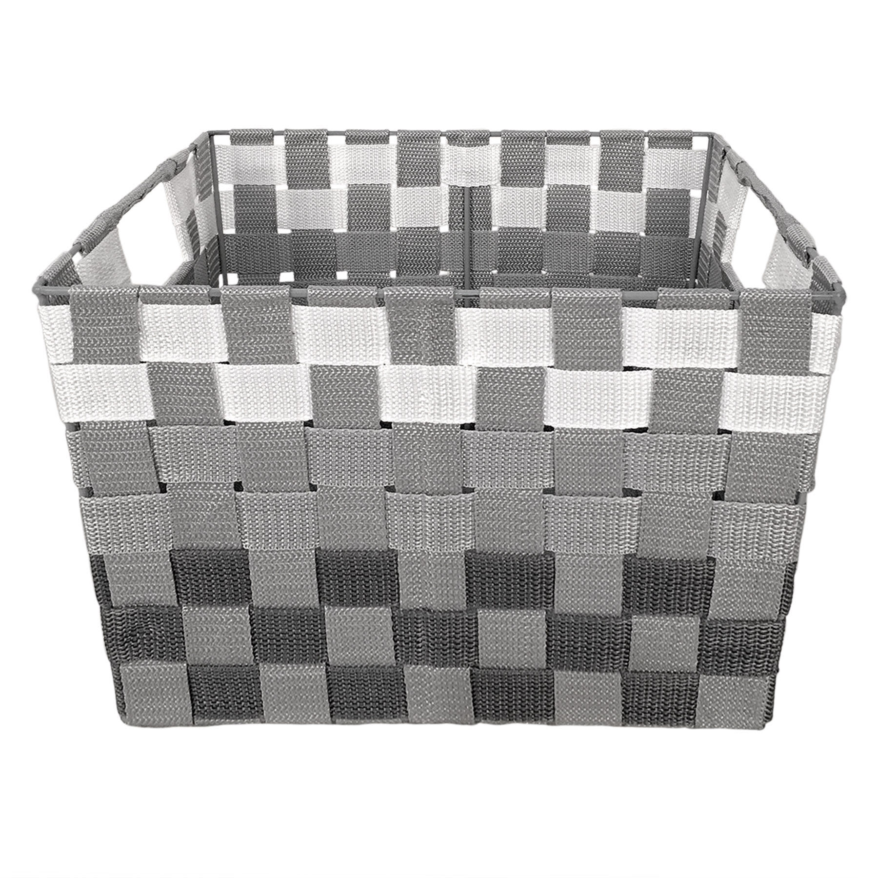 Grey Ombre Storage Basket, Small