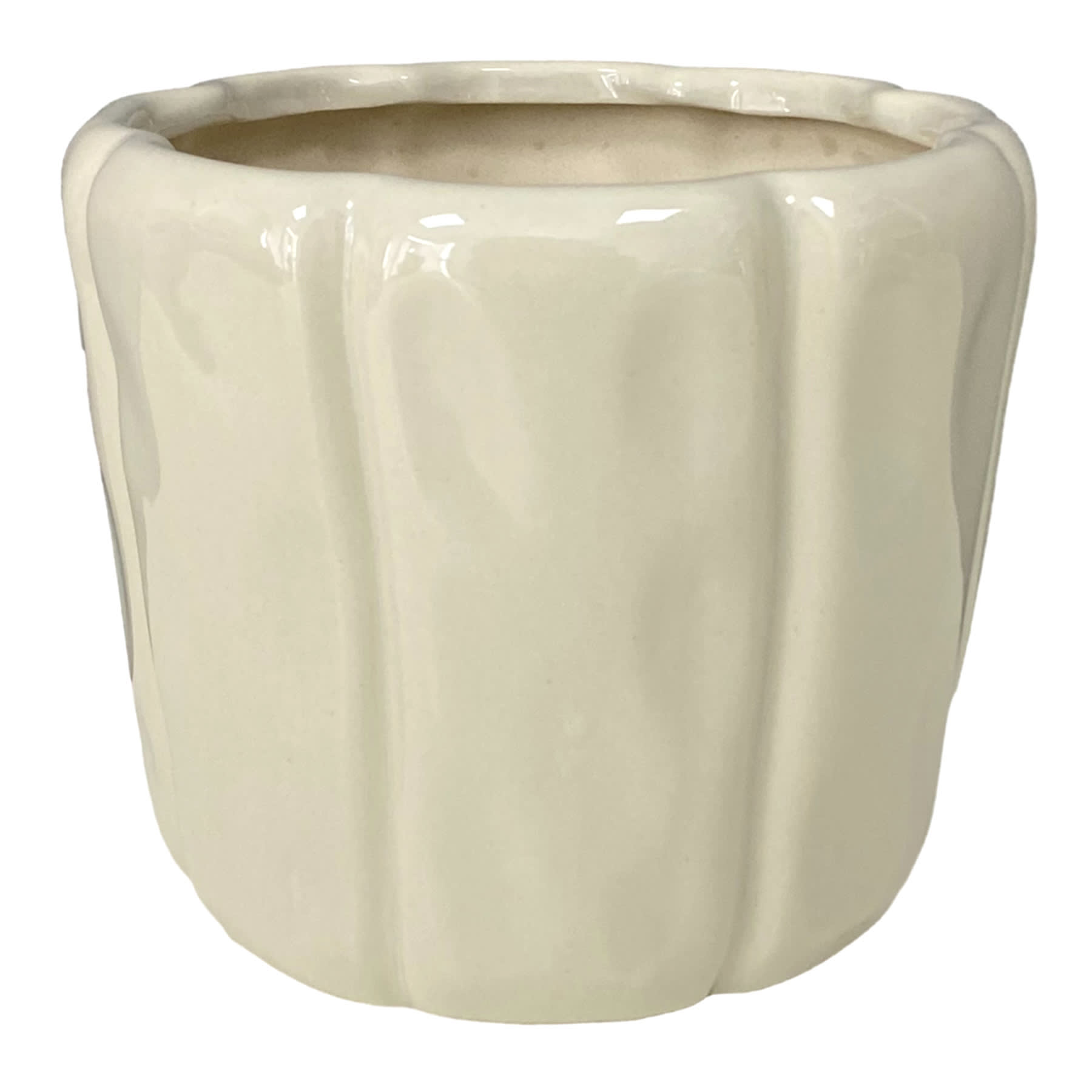 Honeybloom Indoor White Missie Planter, 6"