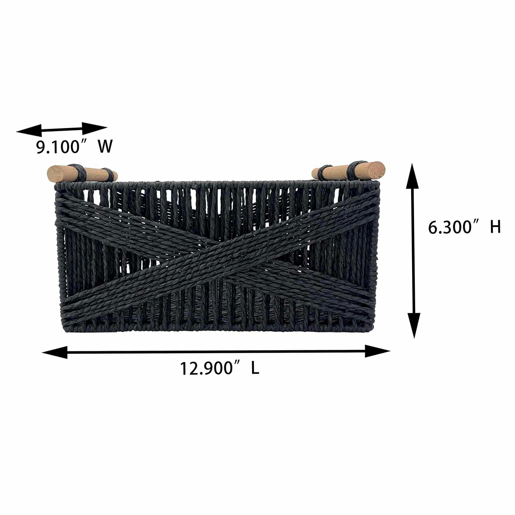 Paper rope basket S