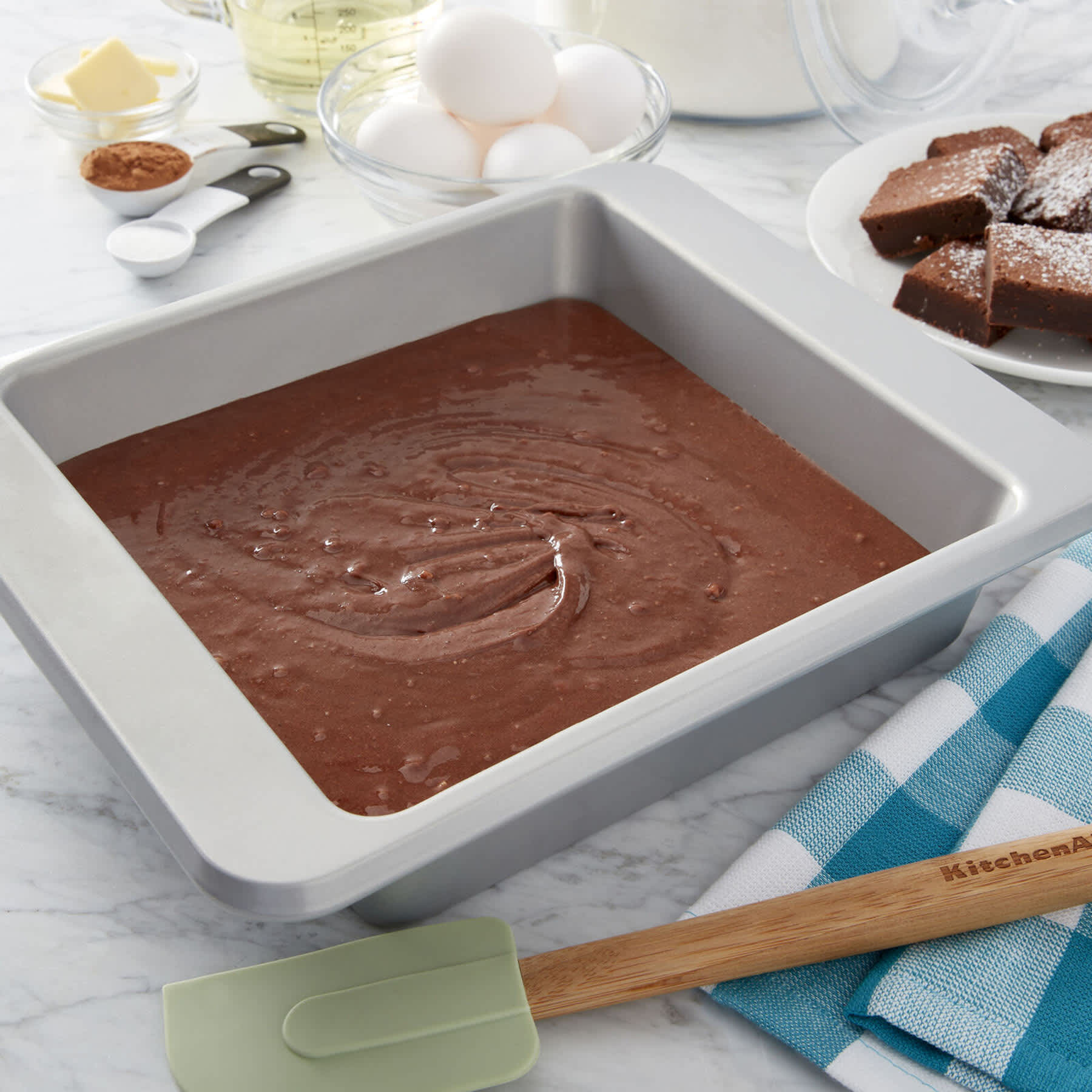 KitchenAid Non-Stick Square Cake Pan, 9"