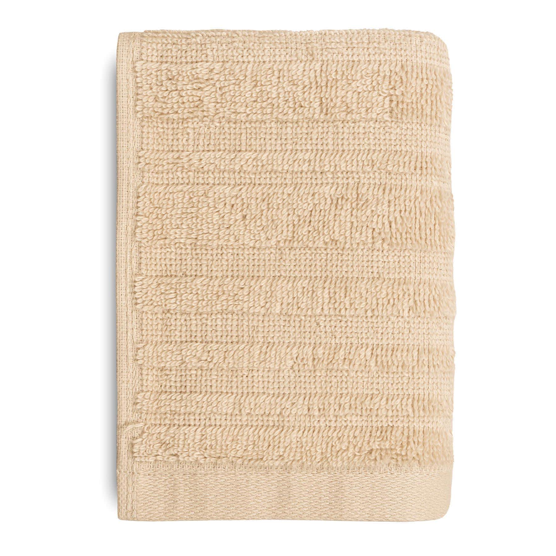 Found & Fable Tan Organic Cotton Washcloth, 13"