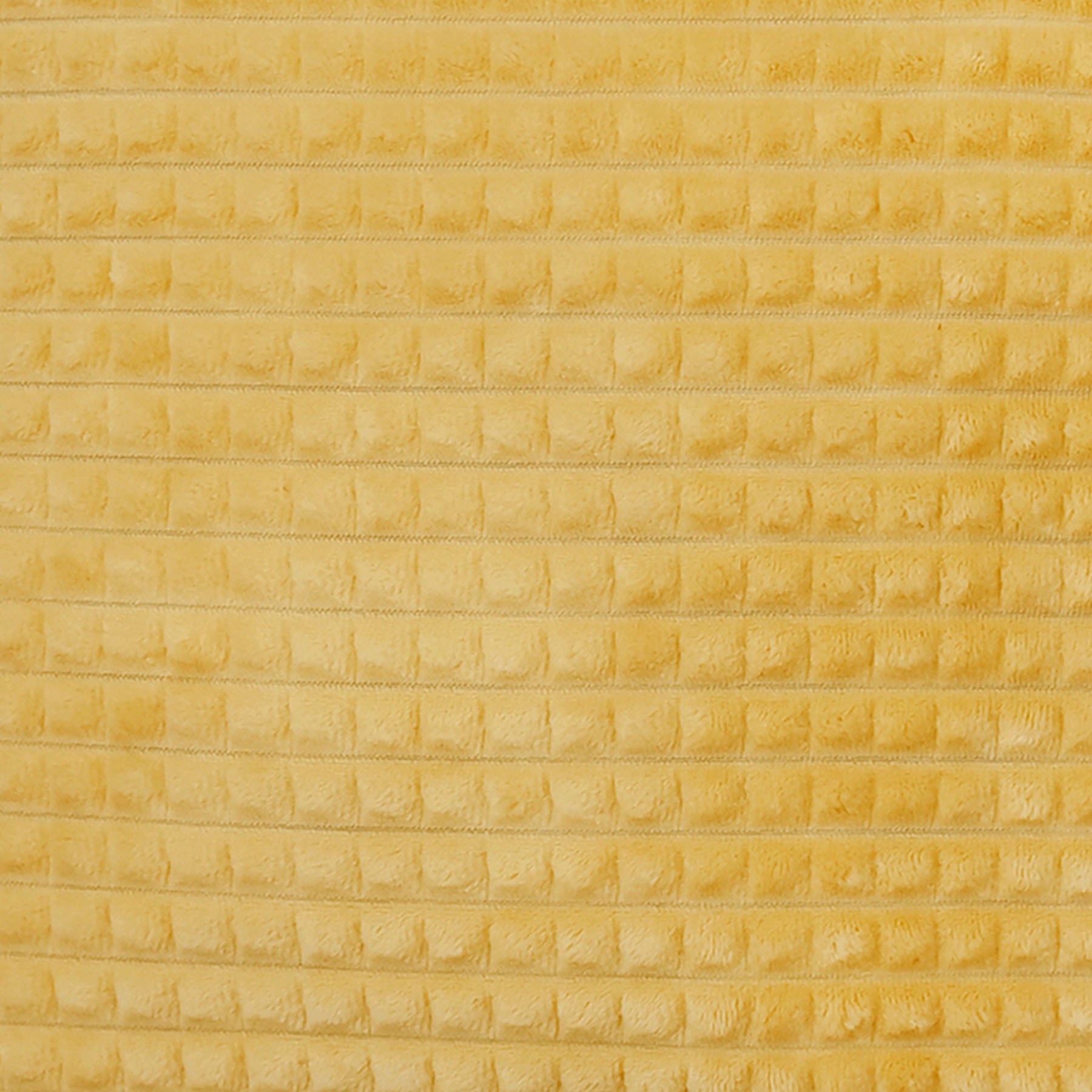 Gold Check Plush Throw Pillow, 18"