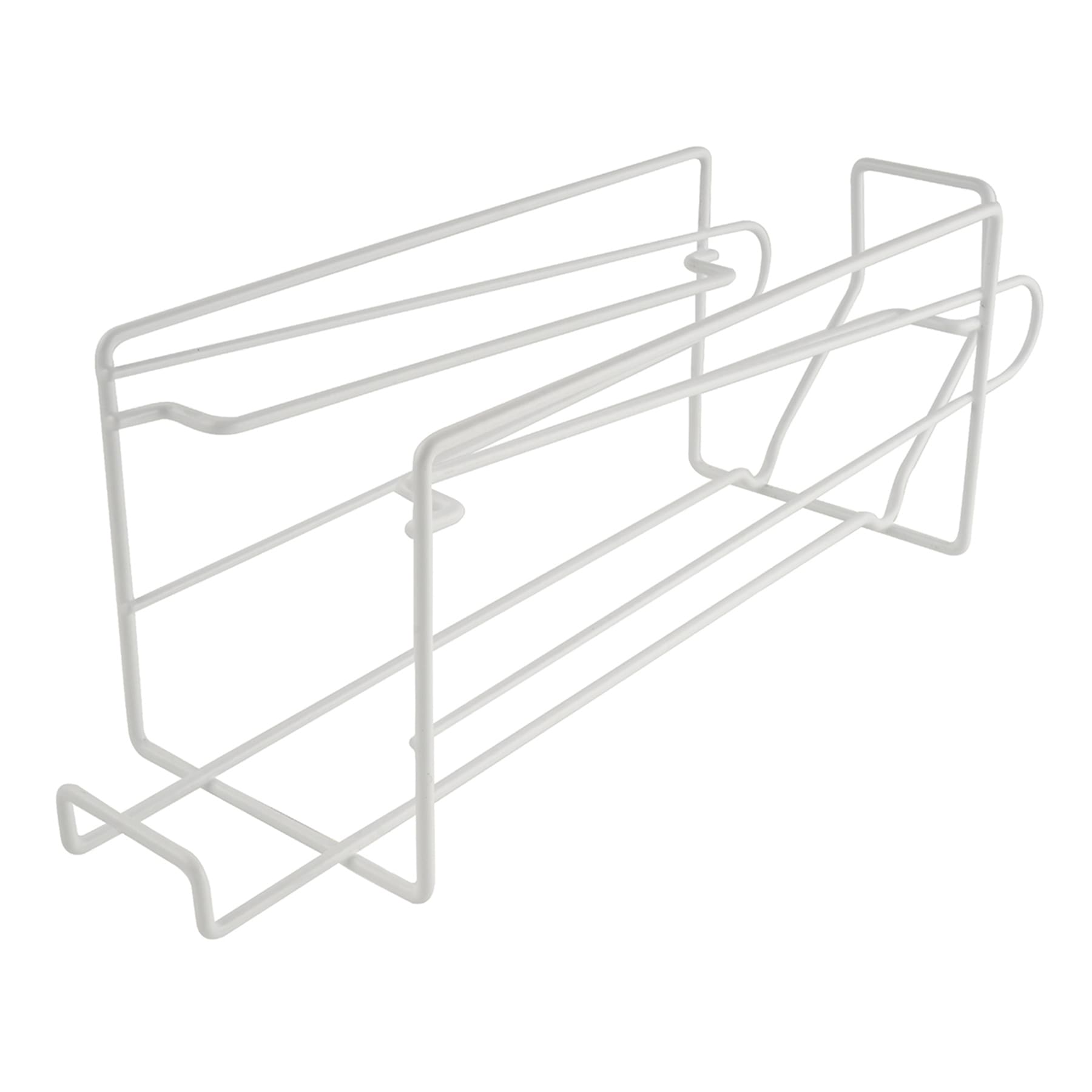 Wire Can Dispenser-White