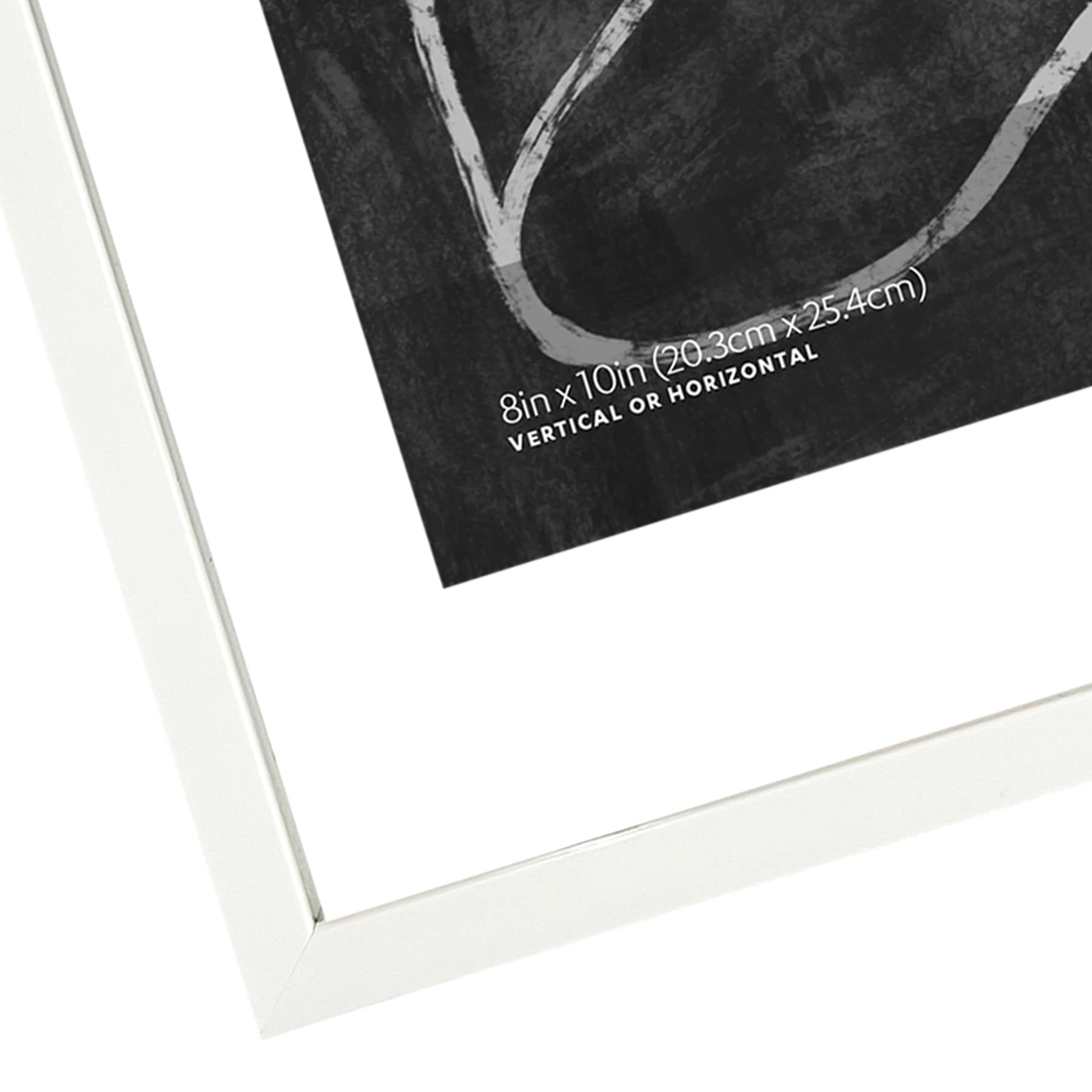 White Floating Wall Frame, 11x14