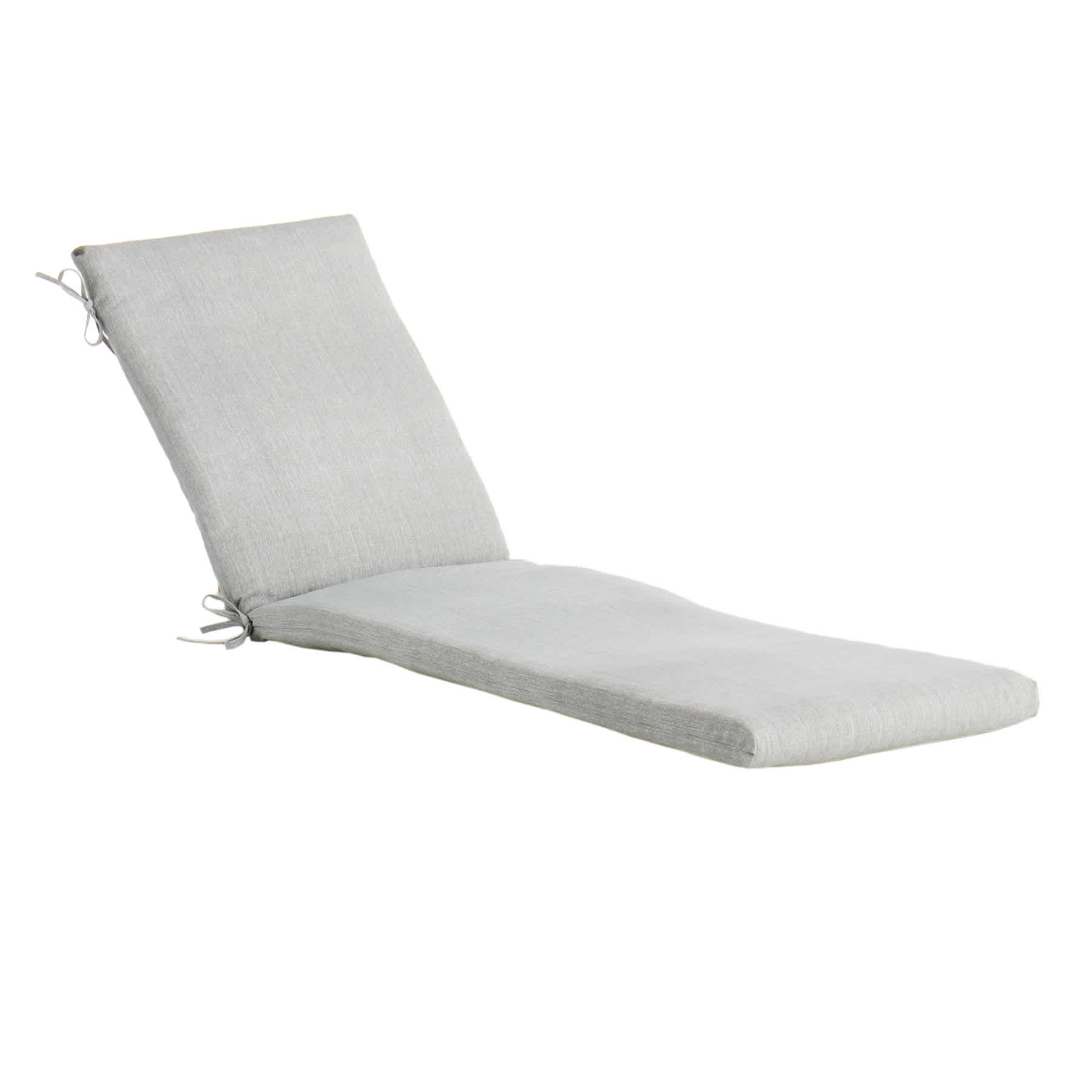 Tahiti Silver Outdoor Chaise Lounge Cushion