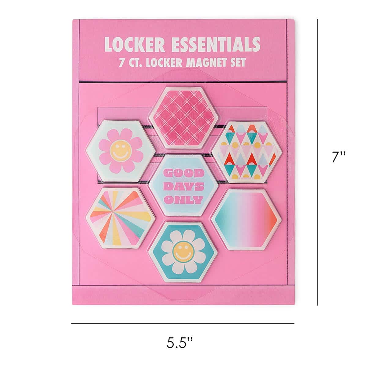 Set of 7 Locker Magnets