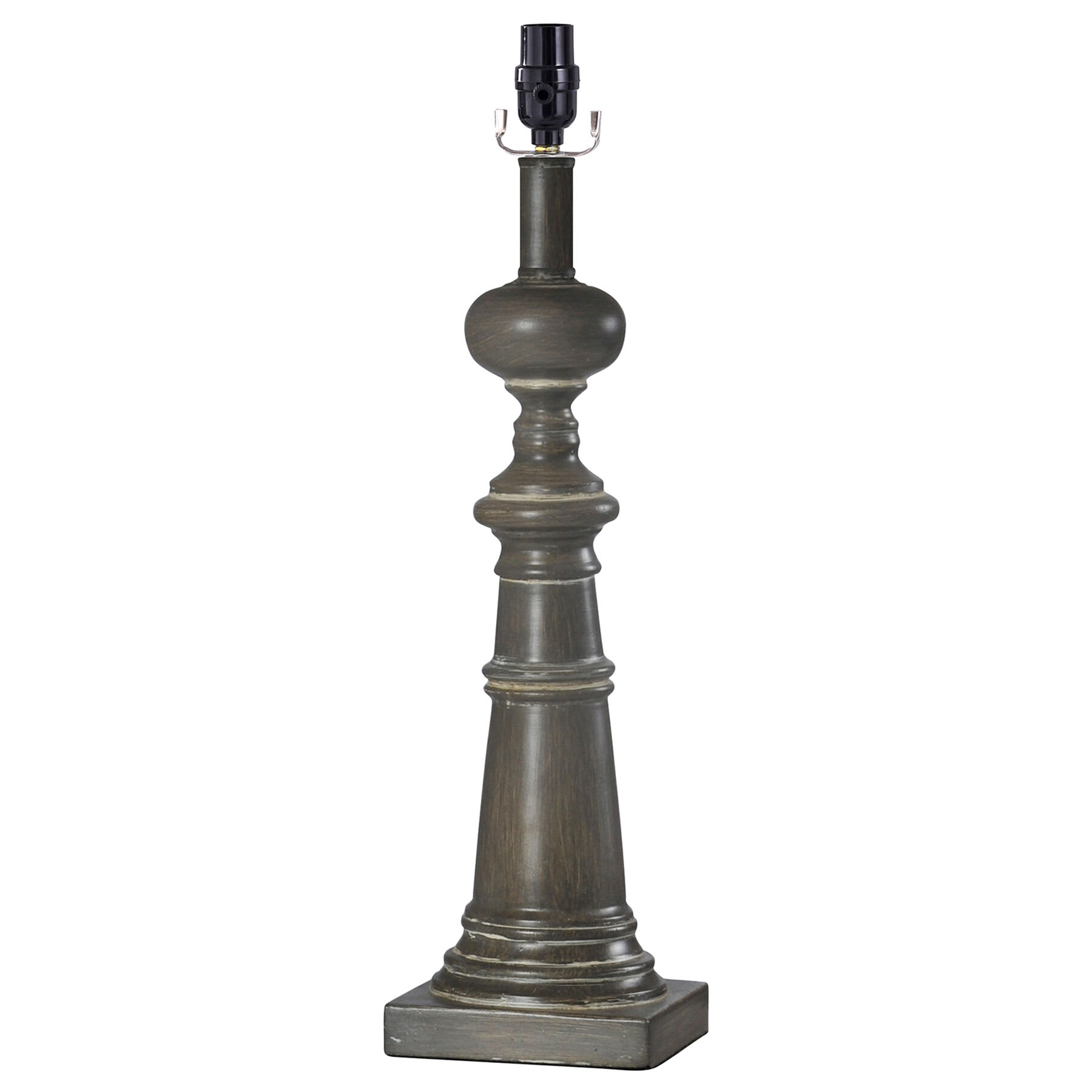 Fells Point Grey Medium Table Lamp Base, 19"