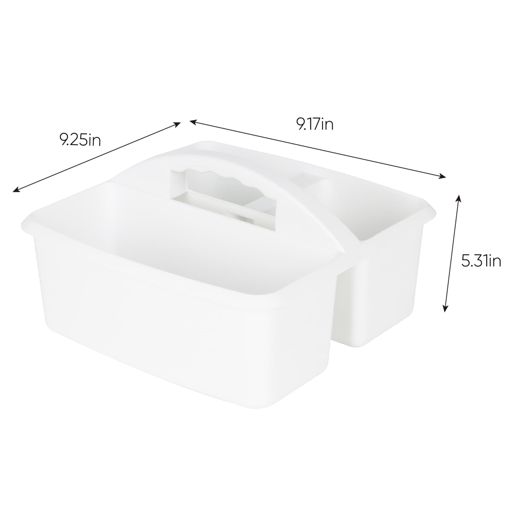 White Desktop Storage Caddy