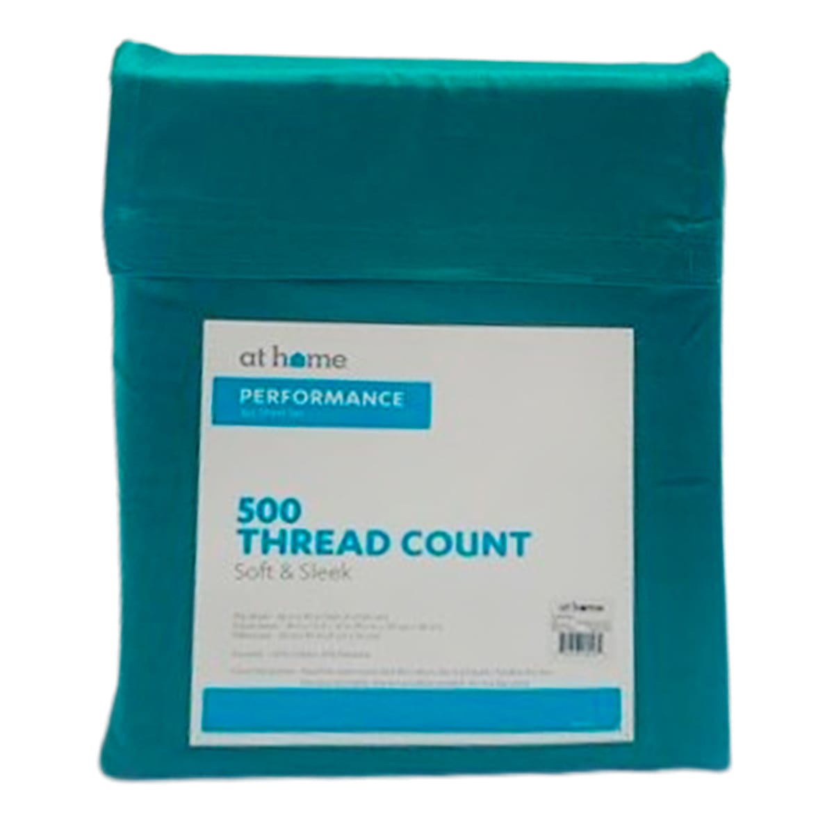 3-Piece Green 500 Thread Count Cotton Blend Sheet Set, Twin