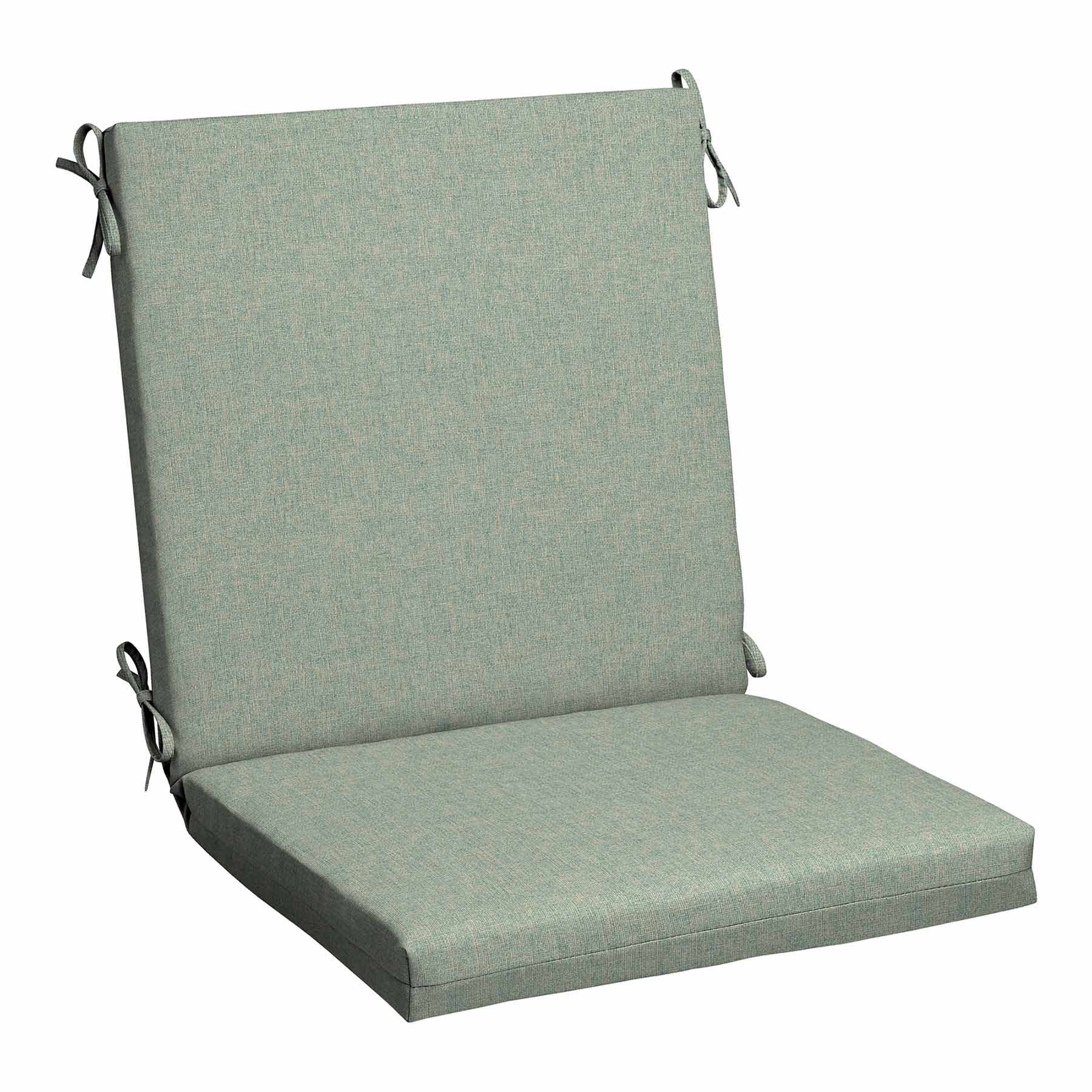Spa Blue Premium Woven Outdoor Hinged Cushion