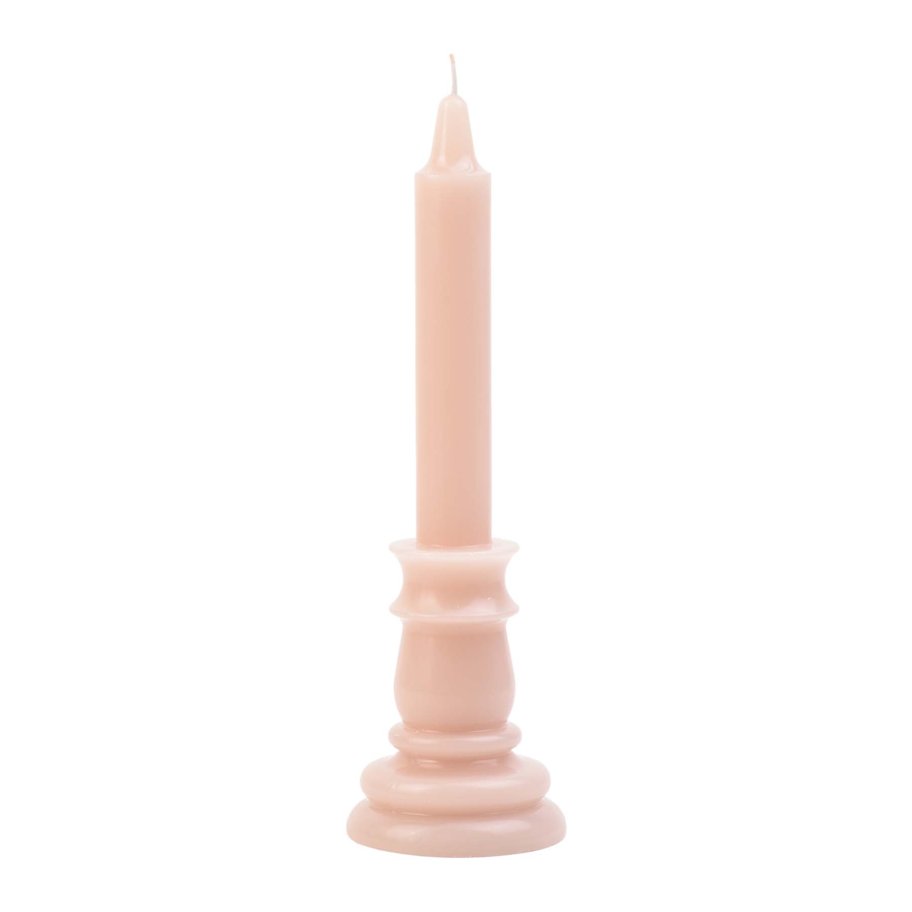 Tan Taper Candle, 6"