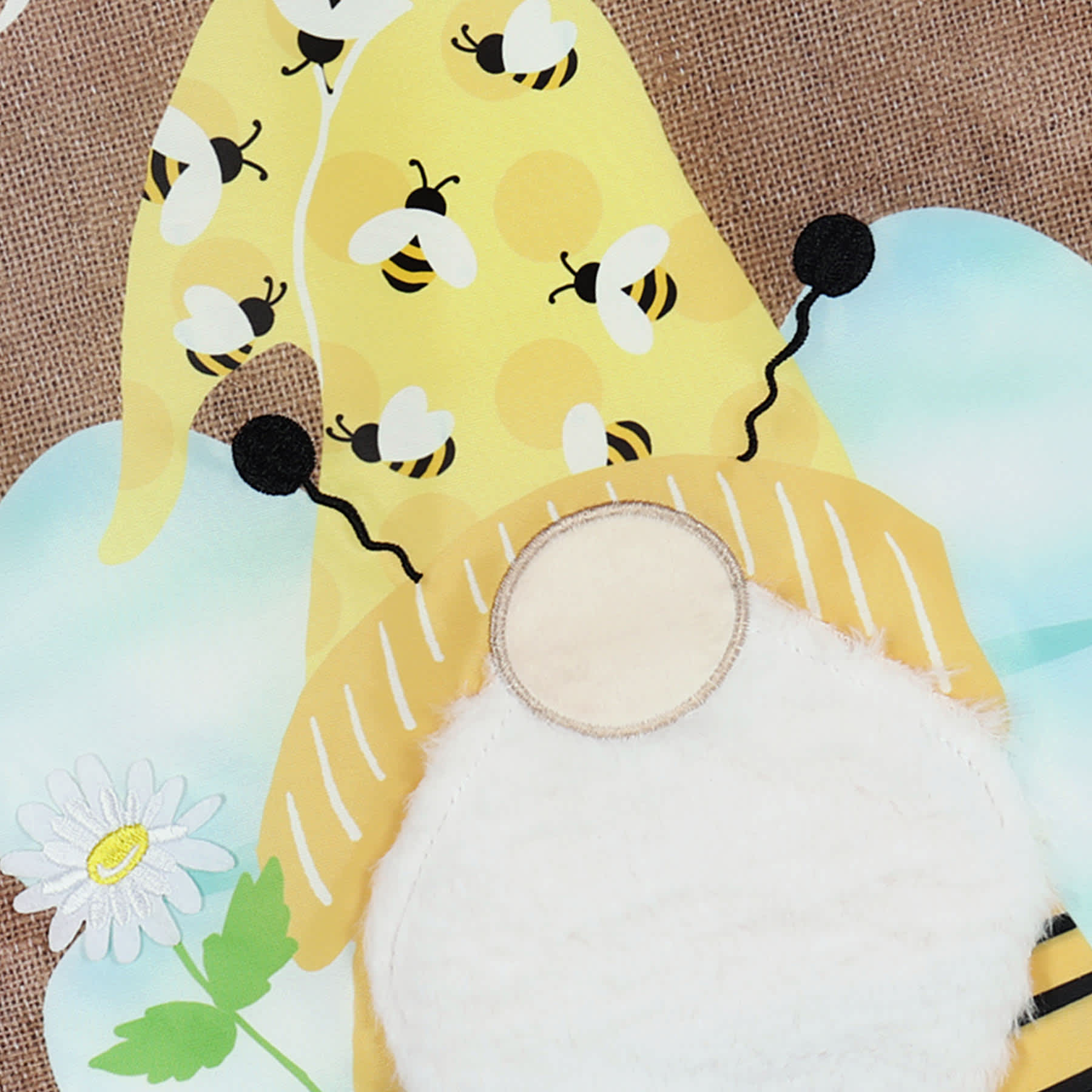 Bee Happy Garden Flag, 18"