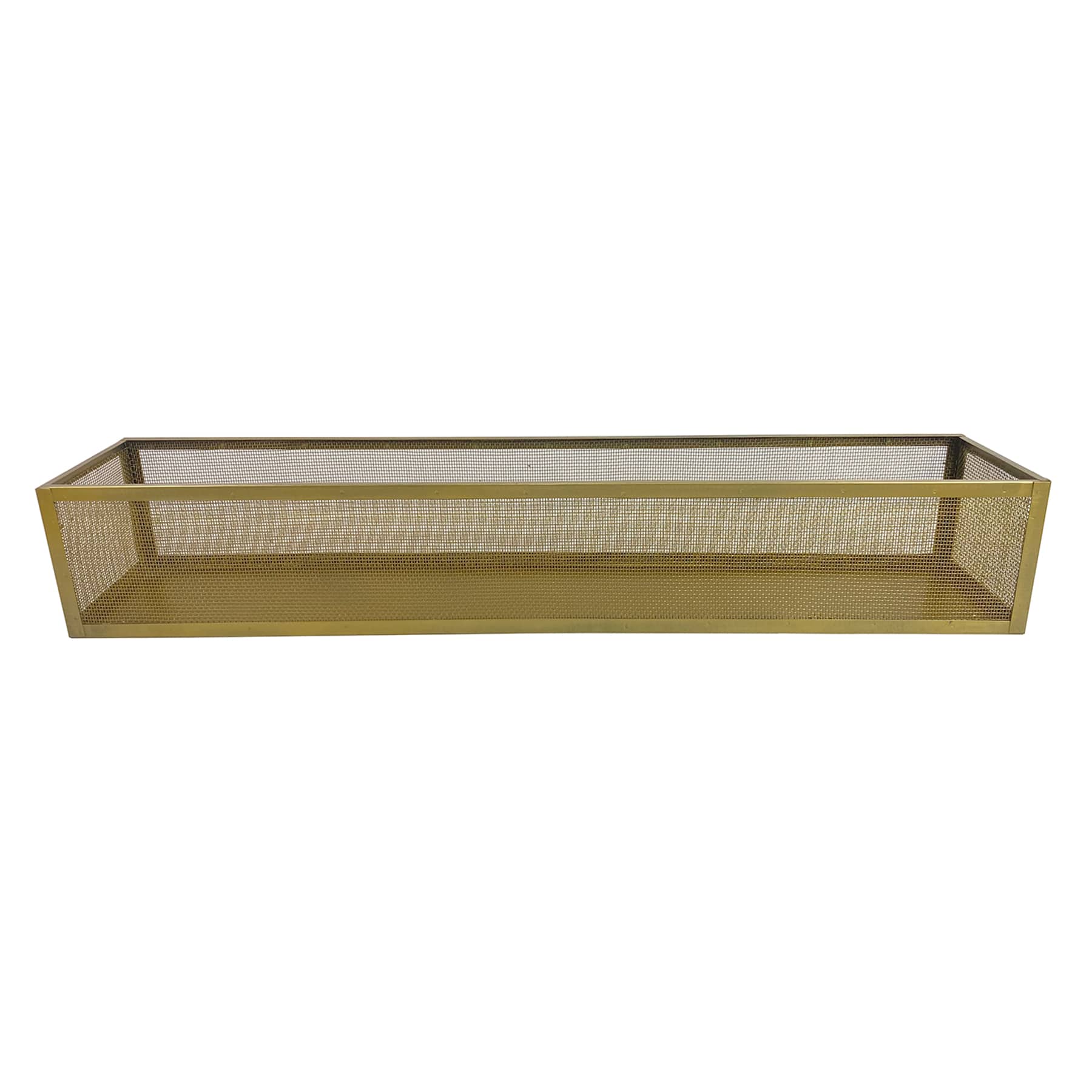 Gold Mesh Candle Holder, 24"