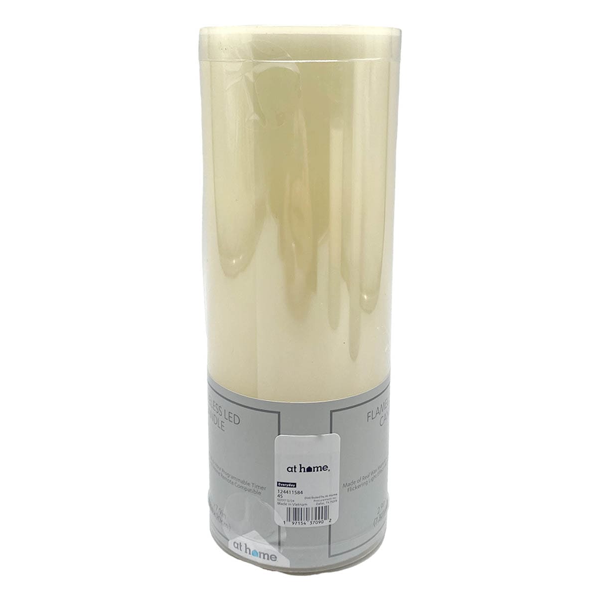 3x8 Ivory Pillar Candle