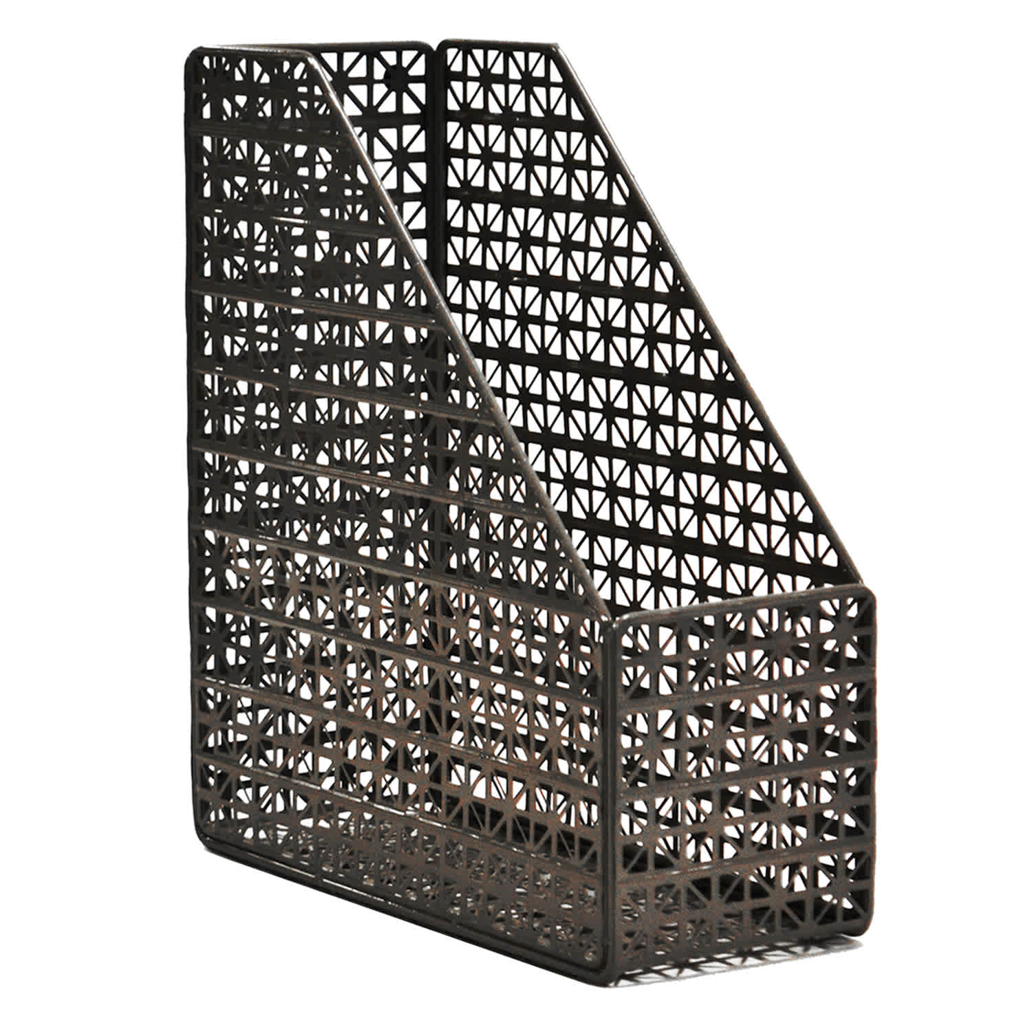 Metrix Black Laser Cut Magazine File Holder