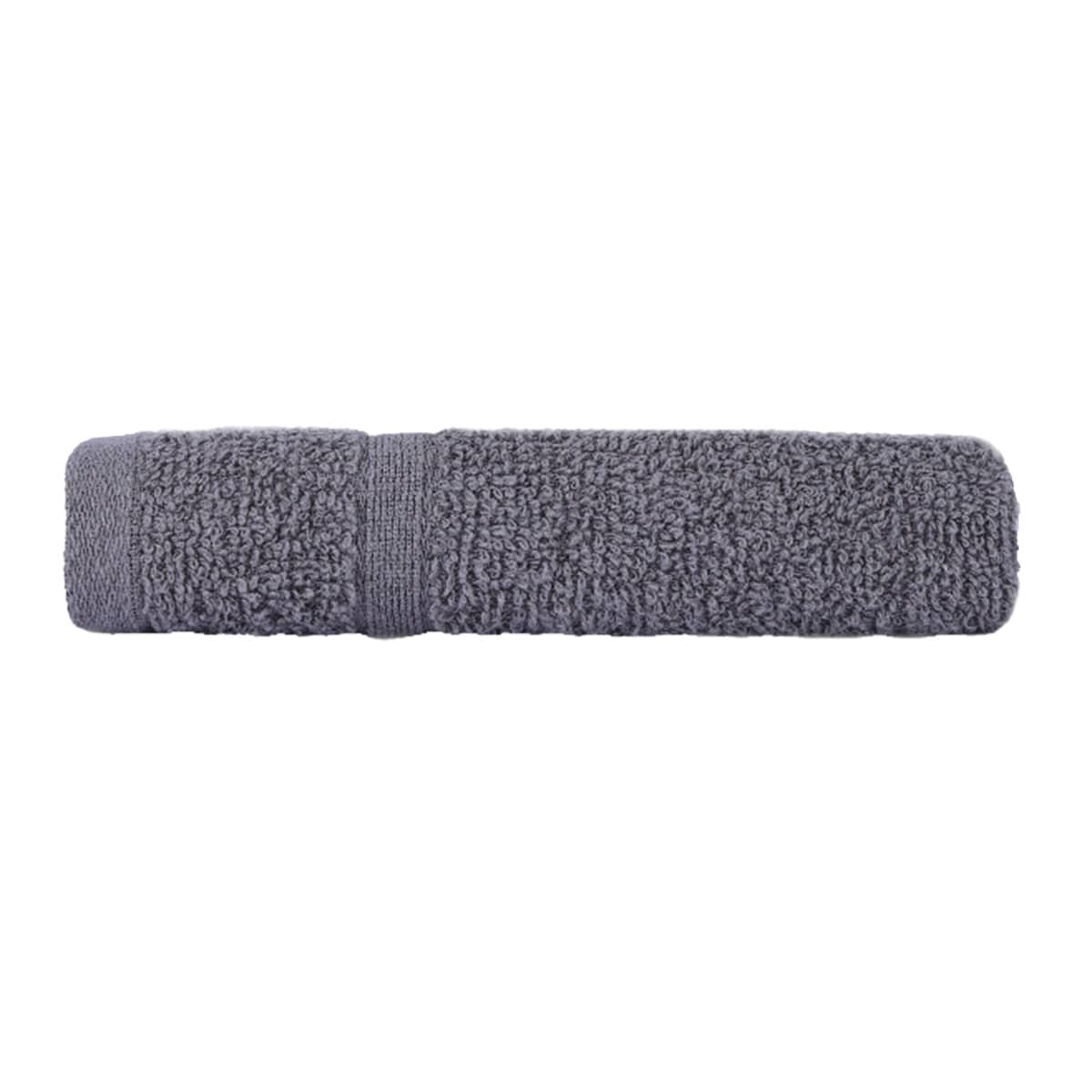 Essential Solid Dark Grey Washcloth, 13"