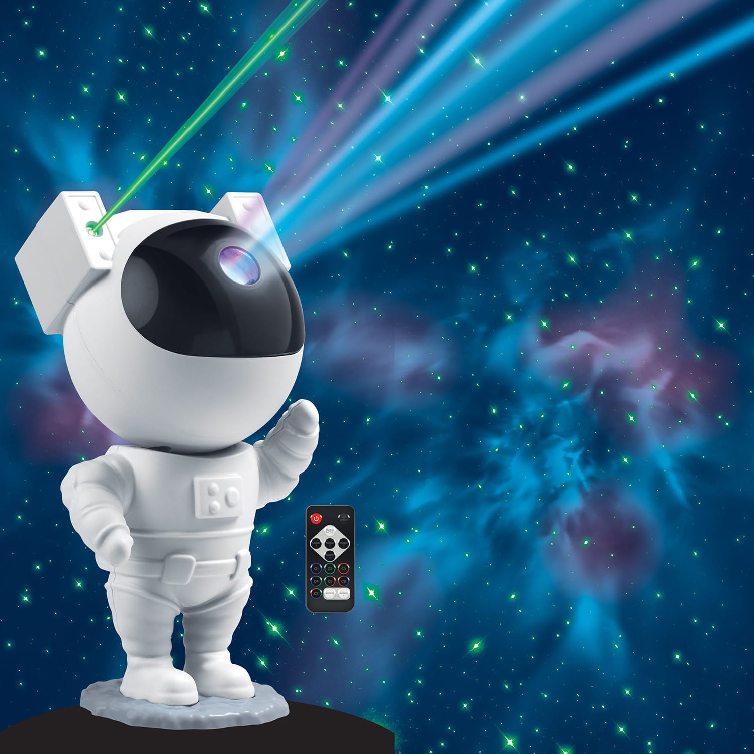 Astronaut Galaxy Projector Light, 9"