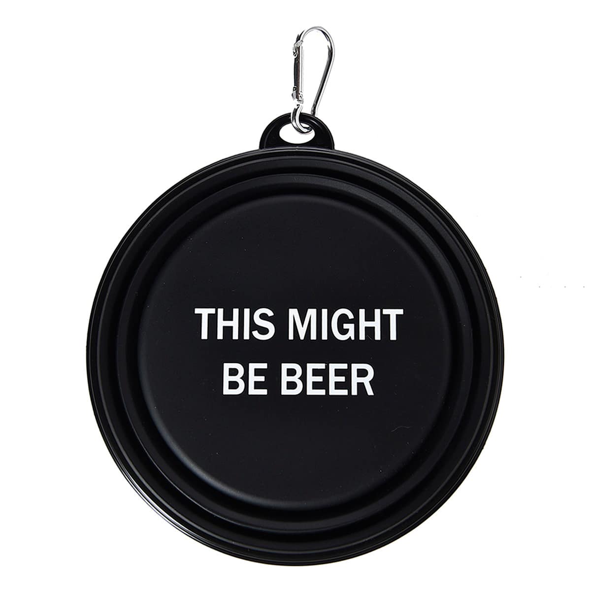 Collapsible Pet Bowl This Might be Beer