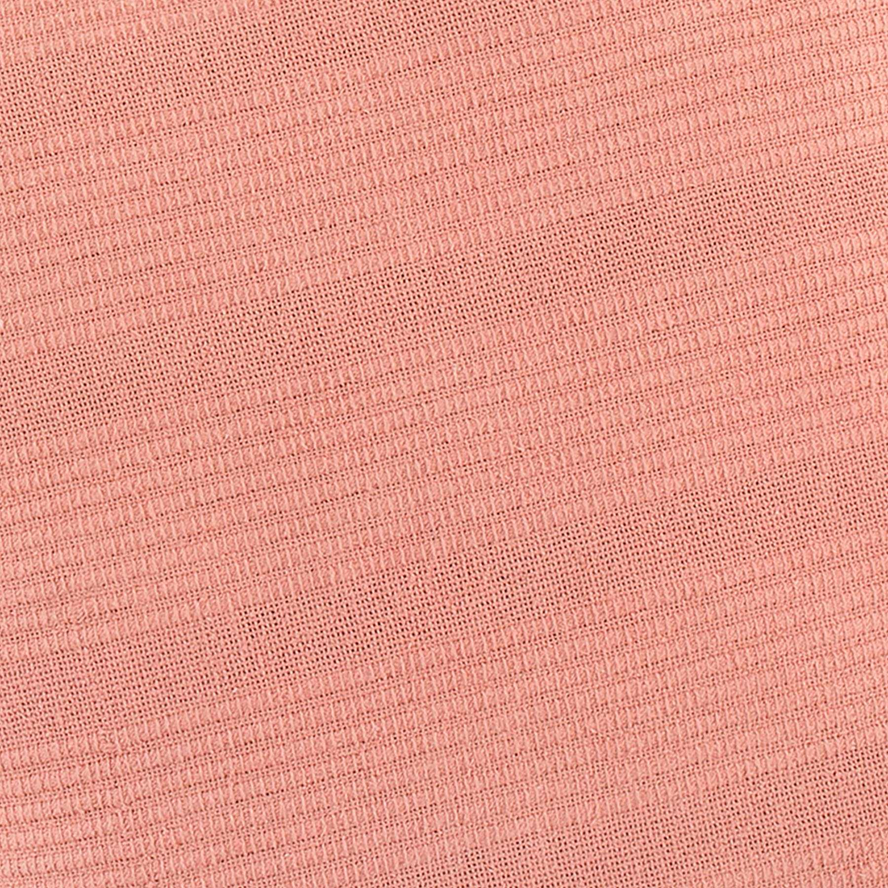 River Pink Ribbed Throw Pillow, 20"