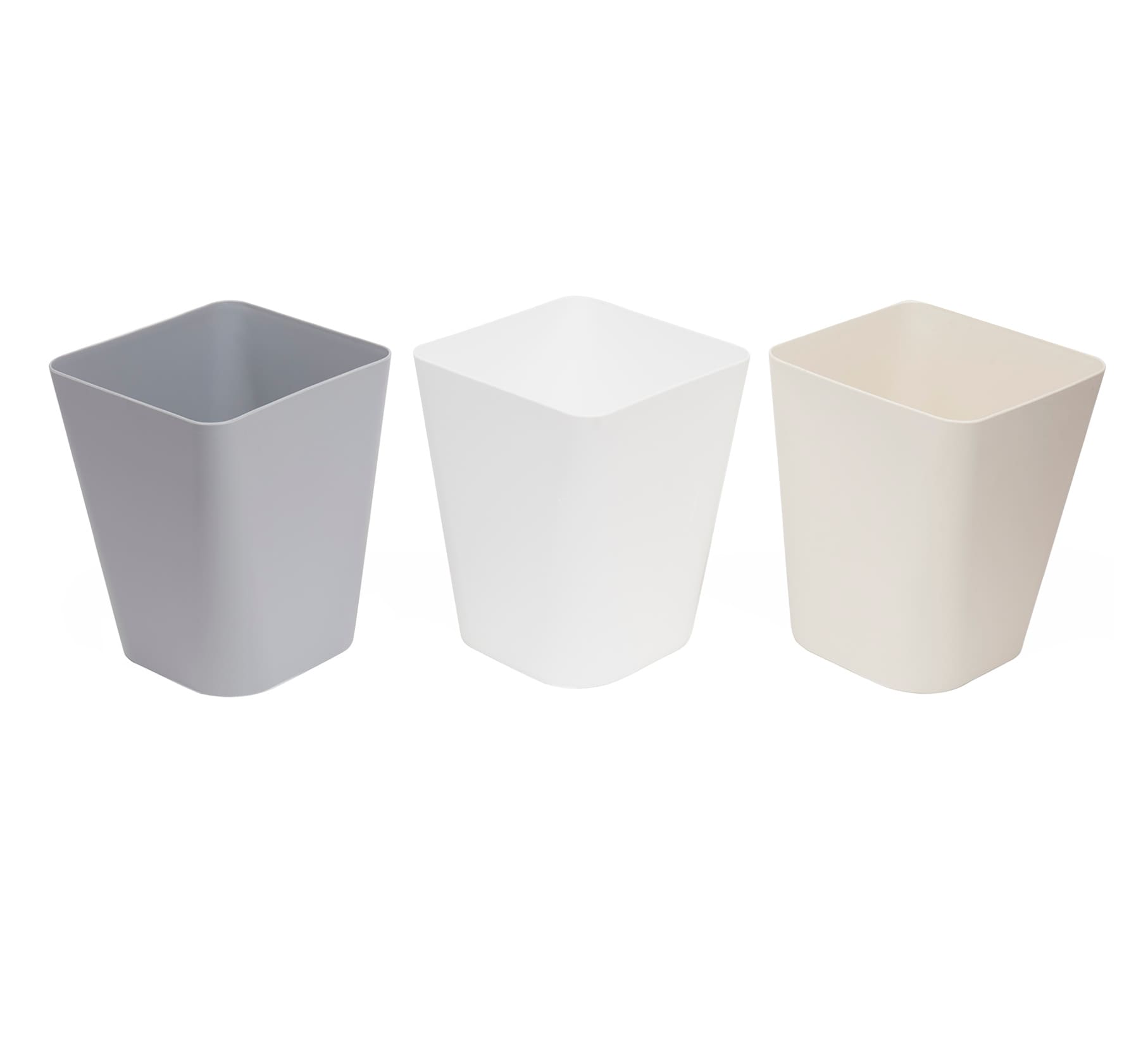 Waste Bins, Assorted Colors