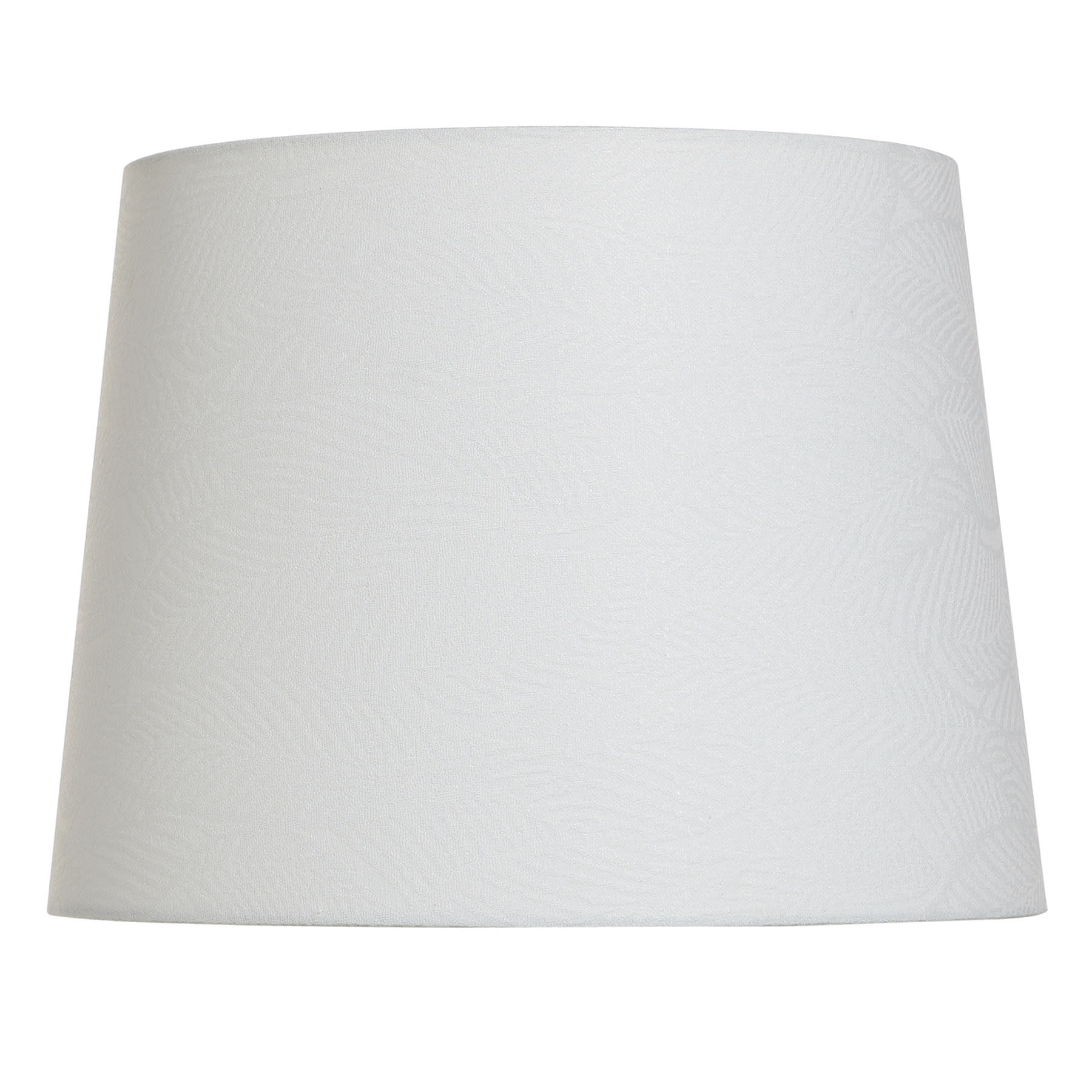 White Feather Print Small Table Lamp Shade, 12x10x9