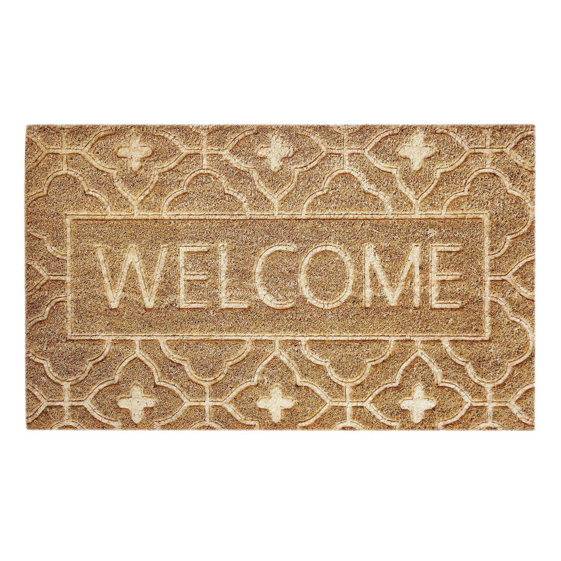 Found & Fable Welcome Coir Mat, 18x30
