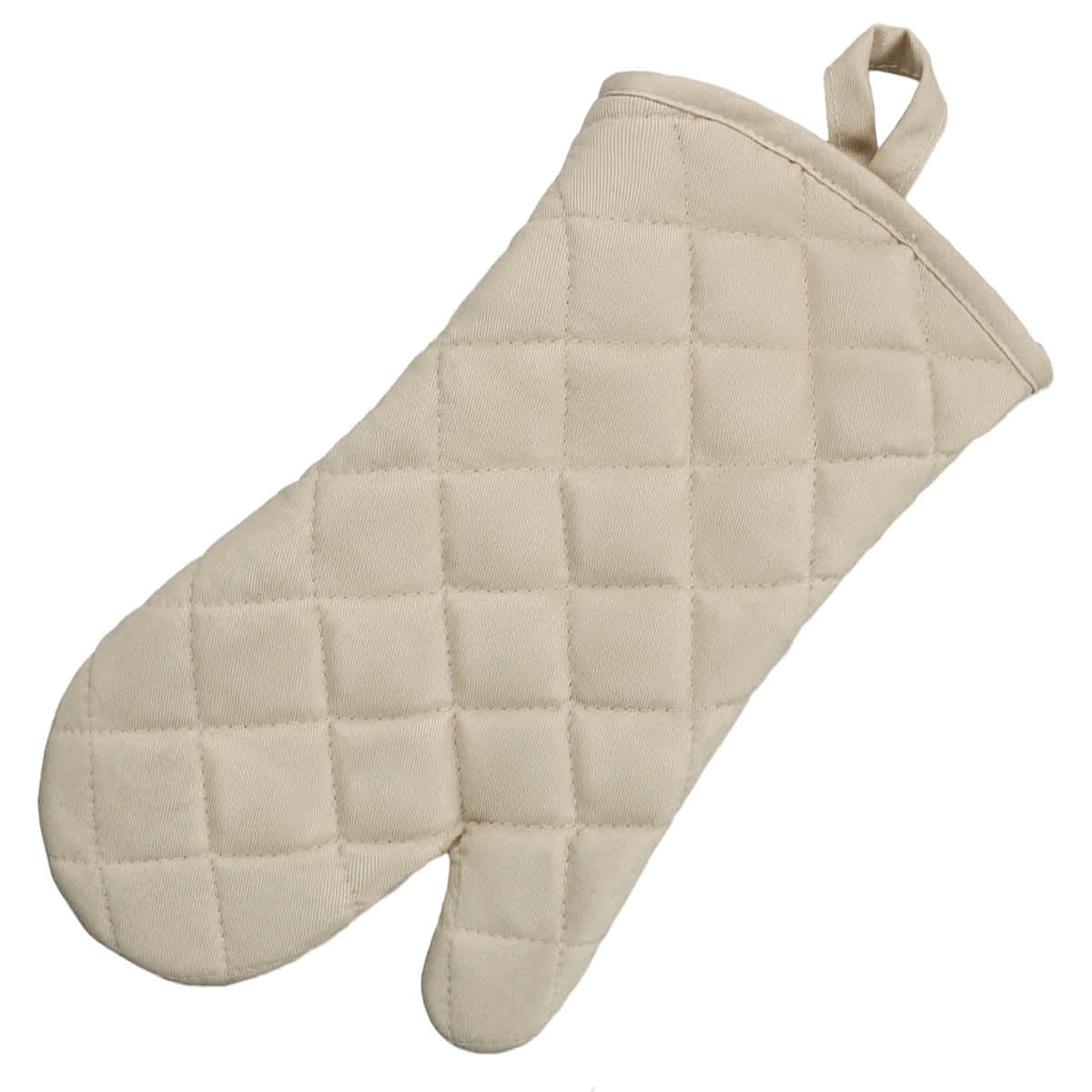Set of 3 Taupe Pot Holder Oven & Mini Mitts