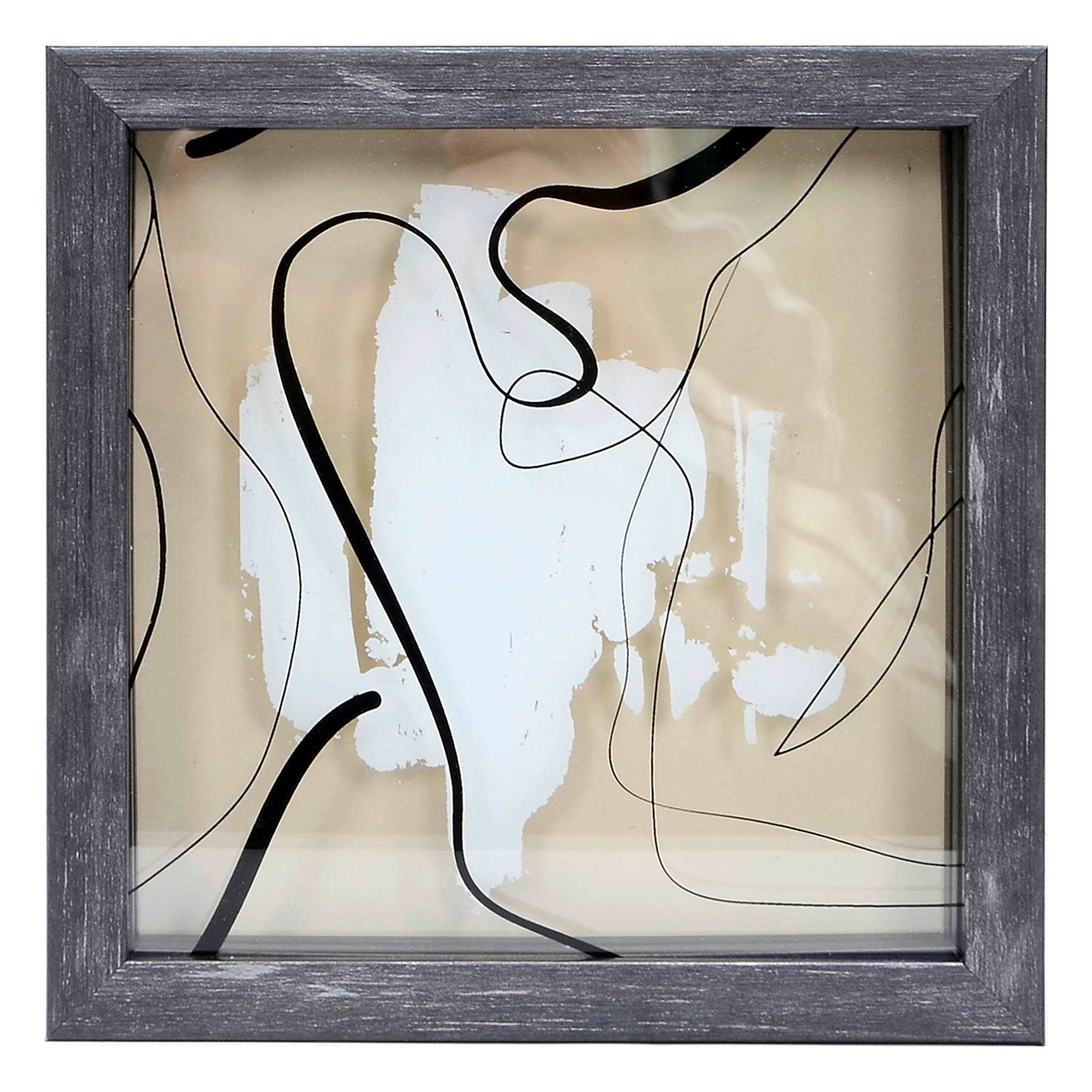 Crosby St. Silhouette Framed Art, 6"