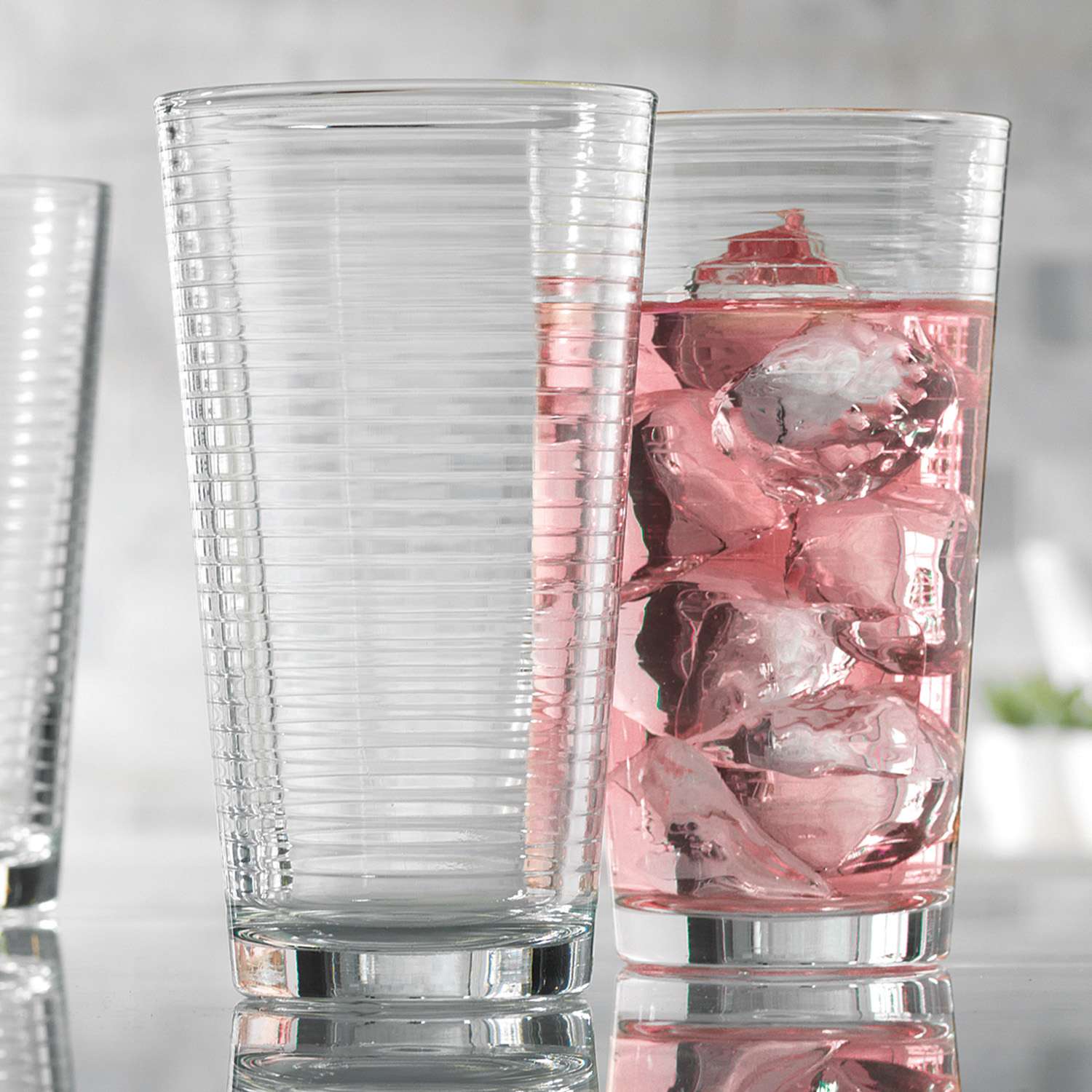 Set of 10 Solar Glass Coolers, 17oz