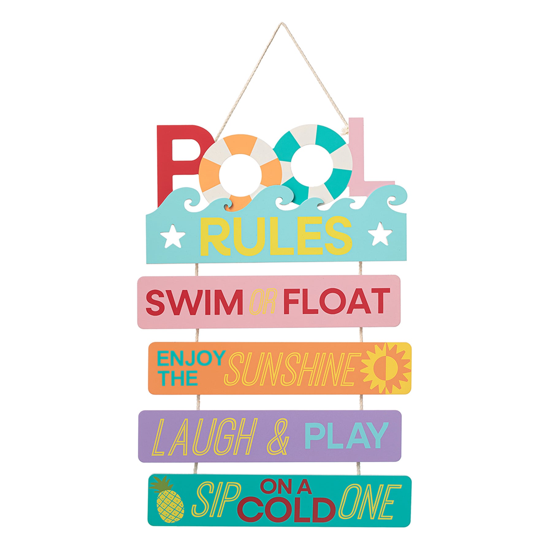 Oh Joy! Pool Wall Decor, 16"